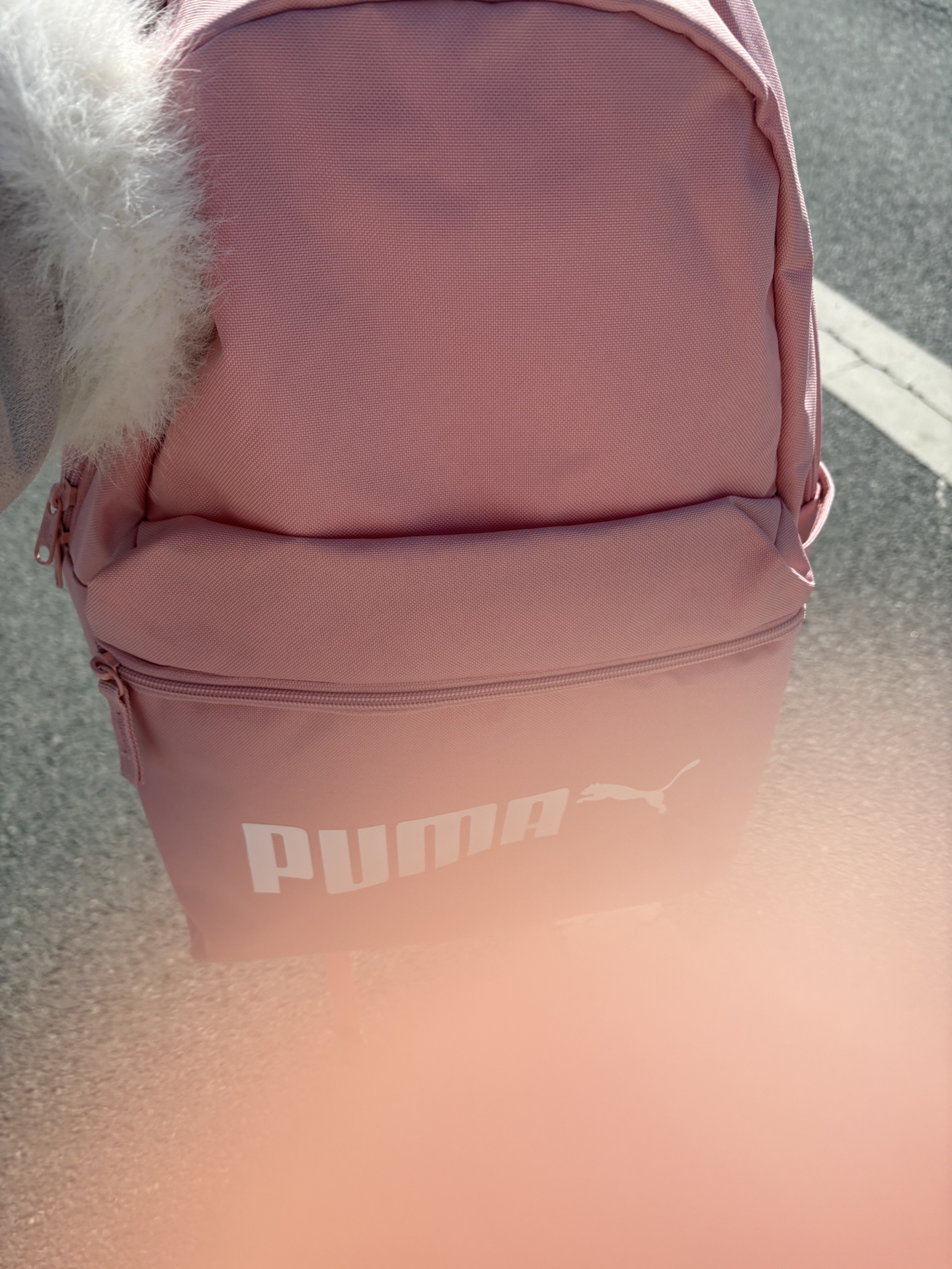 custom review-PUMA Полиэстер Рюкзак Стандартный (Standard) Унисекс Вишневый цветок Розовый