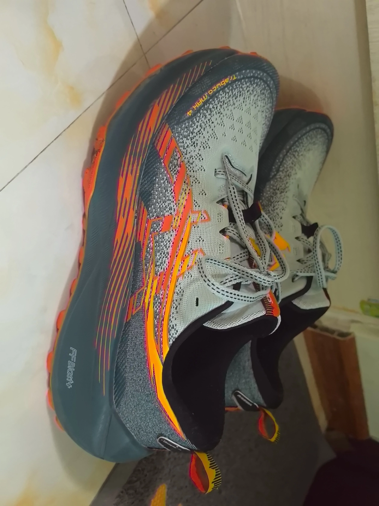 custom review-Asics TRABUCO Max 4 Текстиль Синтетическая кожа Амортизация Противоскользящий Дышащий Устойчивый к ударам Низкий топ