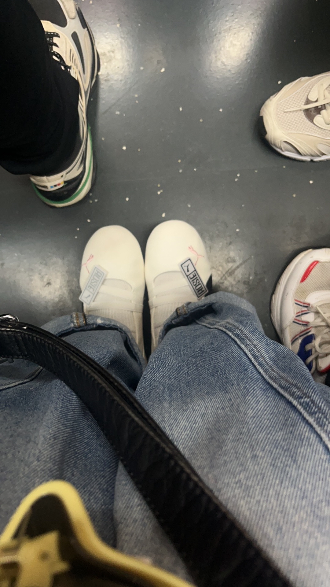 custom review-ROSÉ X PUMA Speedcat Casual Женские Черный Белый