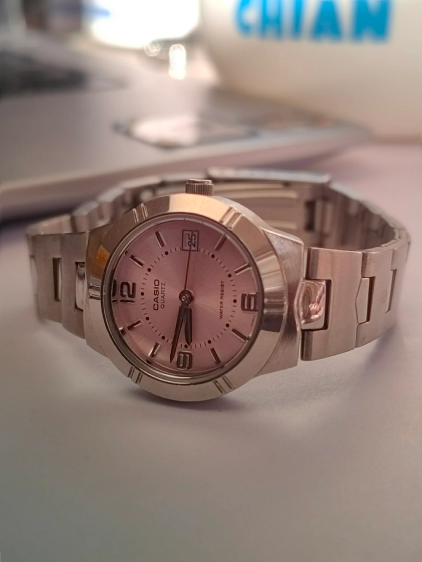 超级显白 卡西欧小粉#女表分享 #学生党的梦中情表 #送女孩子一款机械