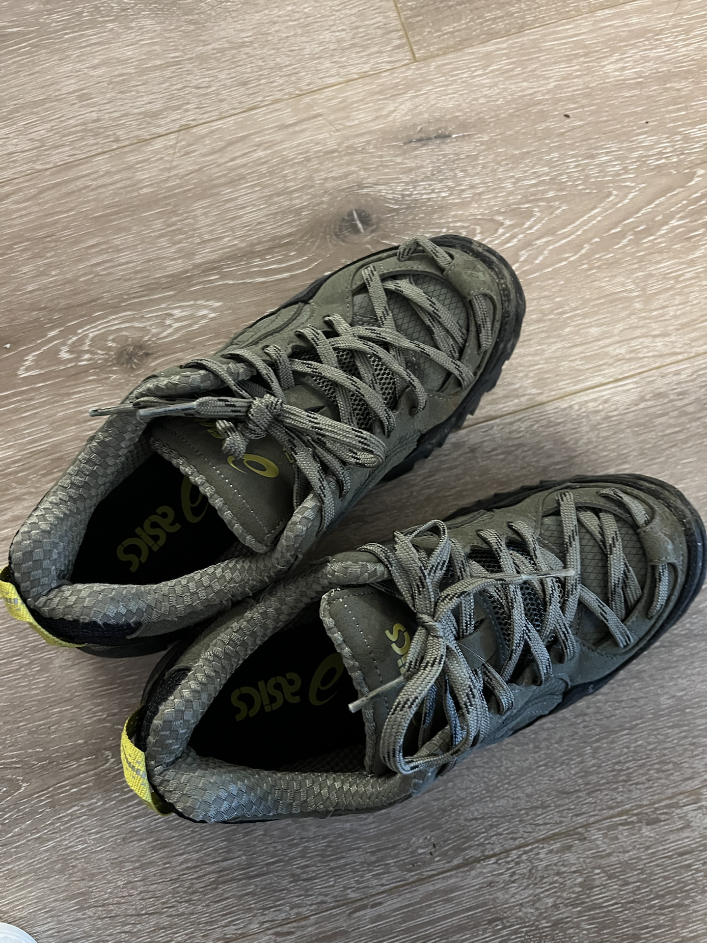 custom review-Asics Гель PICKAX Low Топ Повседневная обувь Унисекс Армейский зеленый