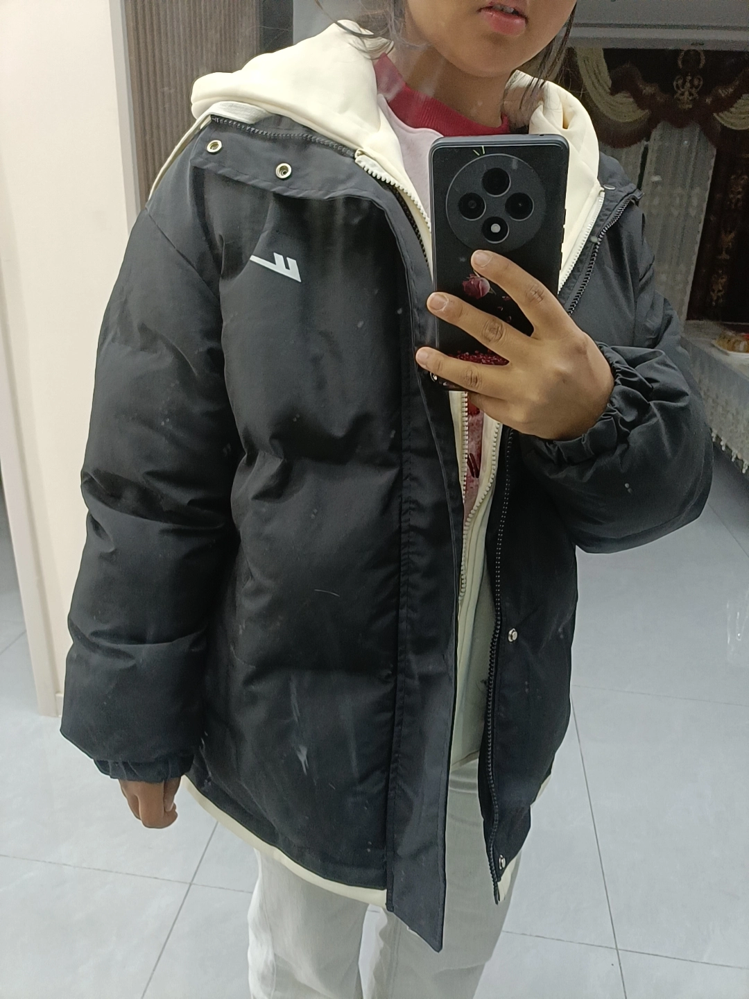 custom review-Warrior Ride the Wind and Waves series Пуховая куртка Унисекс