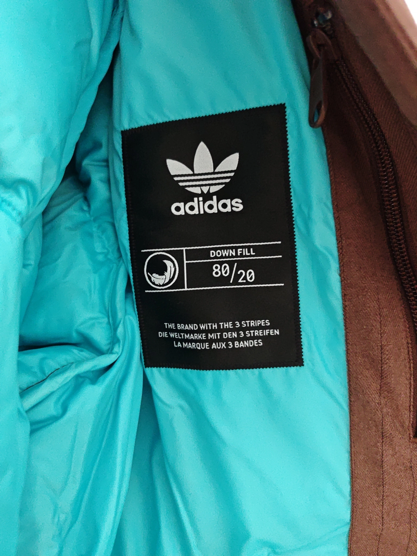 custom review-Adidas Originals Essentials Пуховик с елочной стежкой Женские