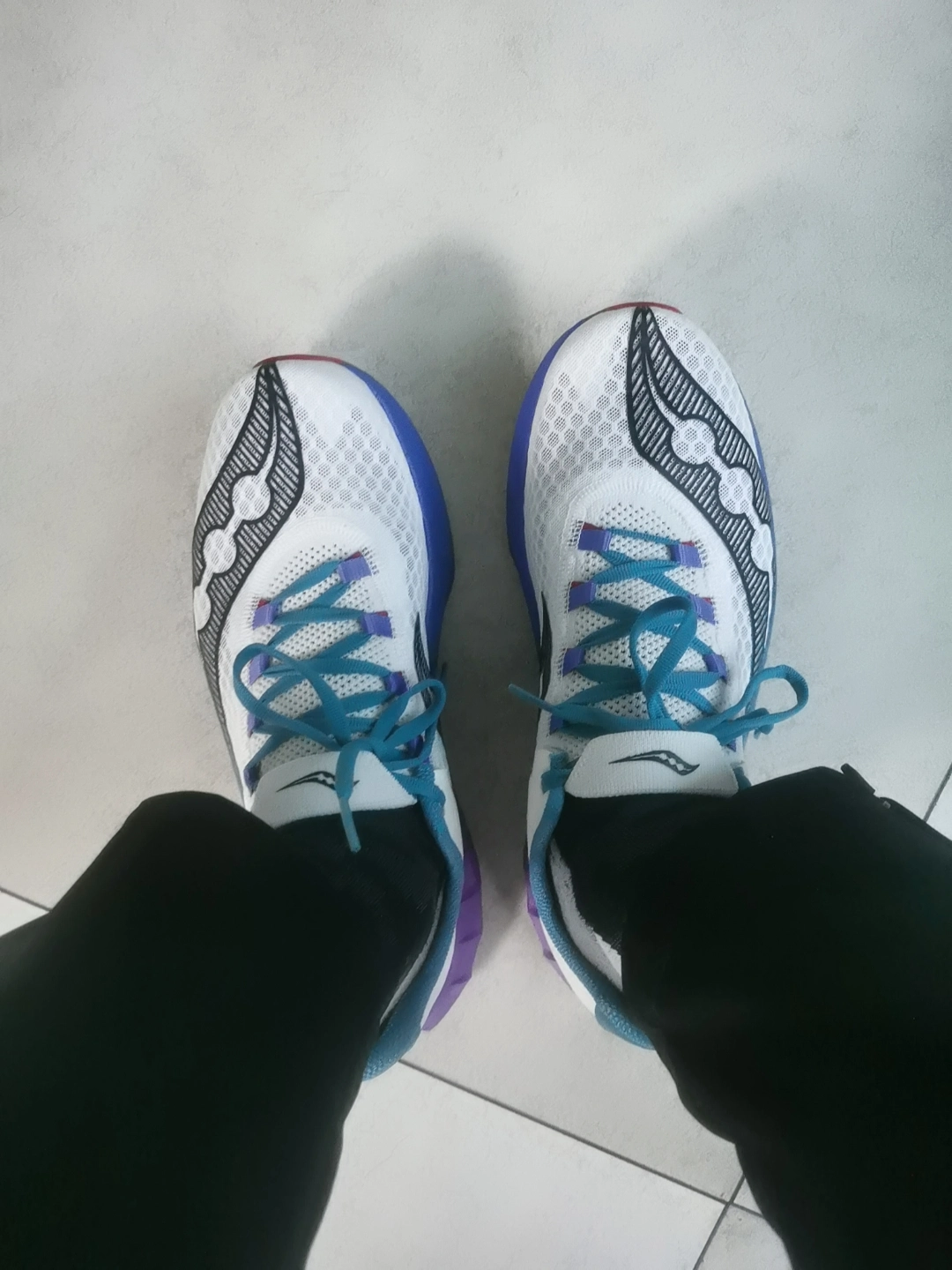 custom review-Saucony Endorphin Pro 4 Low Топ Беговые кроссовки Мужские Белый Фиолетовый