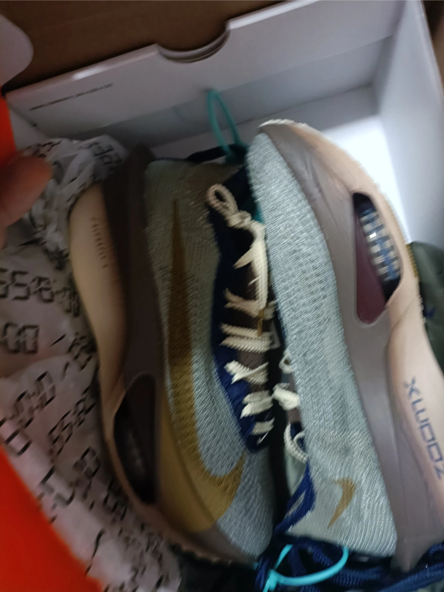 custom review-Nike Alphafly 3 Premium Амортизация Поддержка Низкий Топ Беговые кроссовки Мужской Синий Серый Светлый Хаки Коричневый