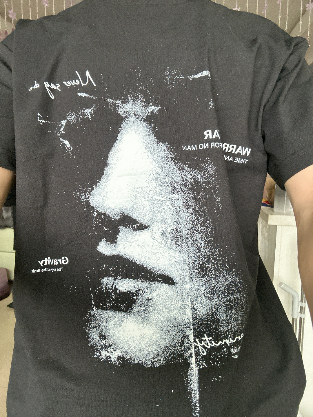 custom review-Warrior Huichao Cloud Sail Collection T-Shirt Унисекс