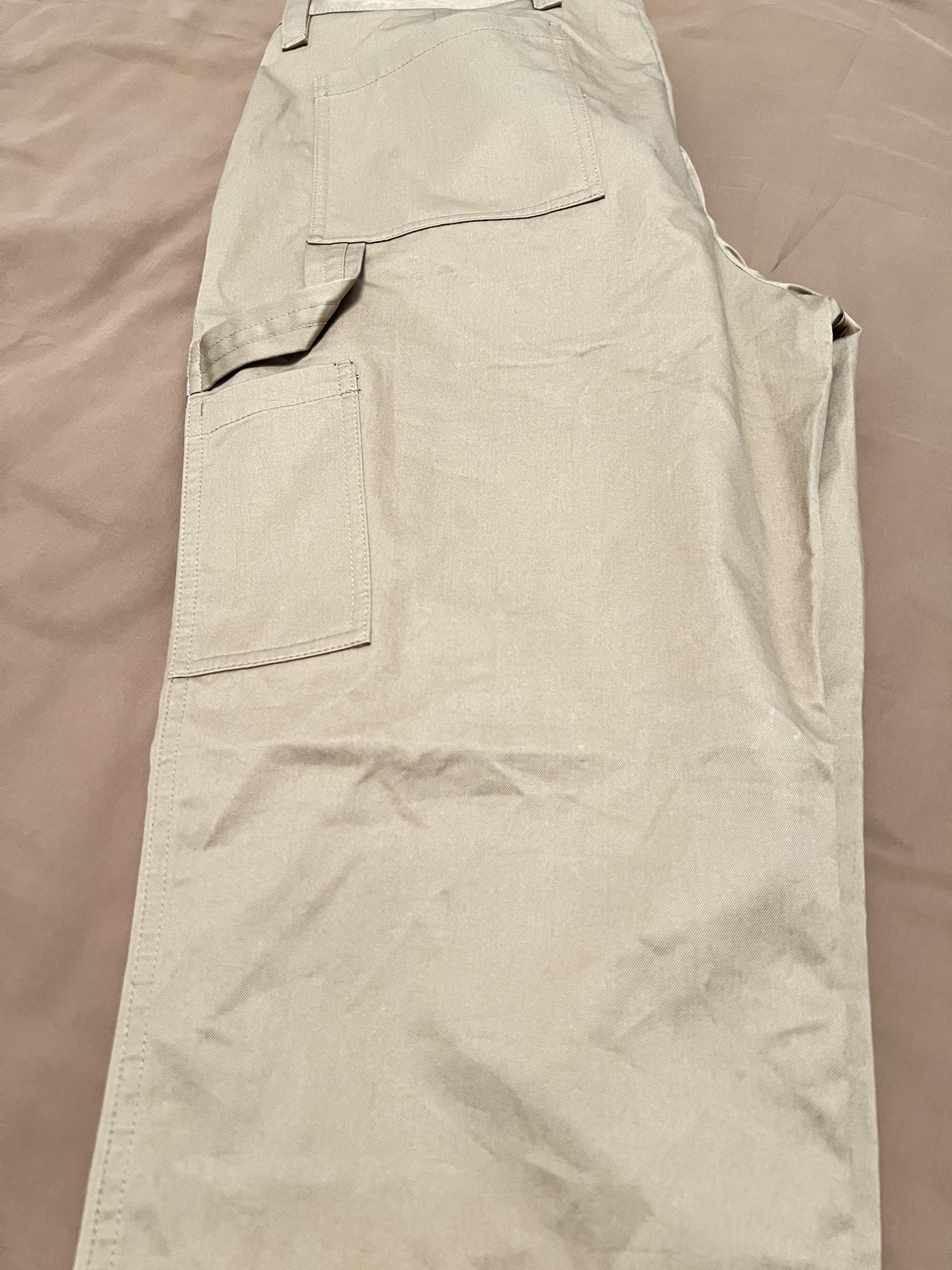 custom review-Burberry Повседневные брюки Мужские Верблюжий