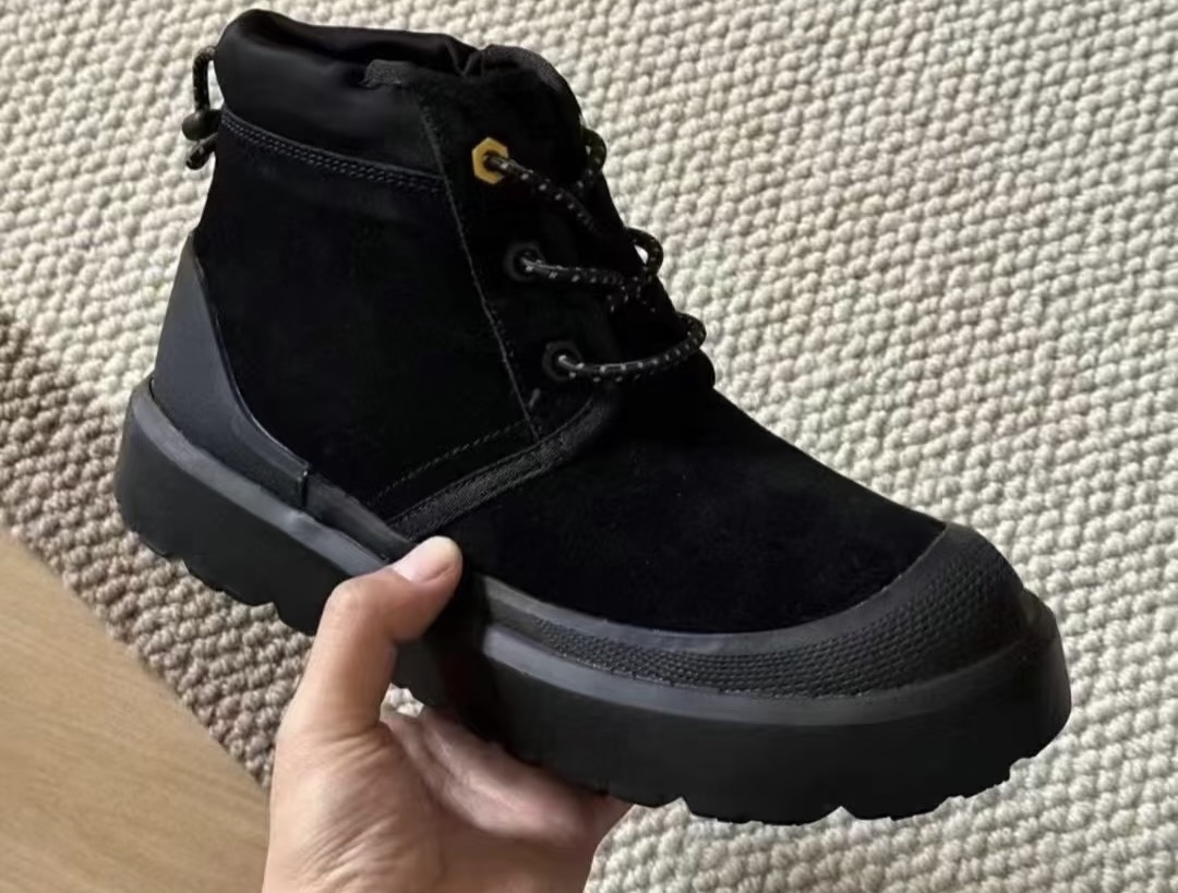 custom review-UGG Neumel Weather Hybrid Slip-resistant Short Snow Boots