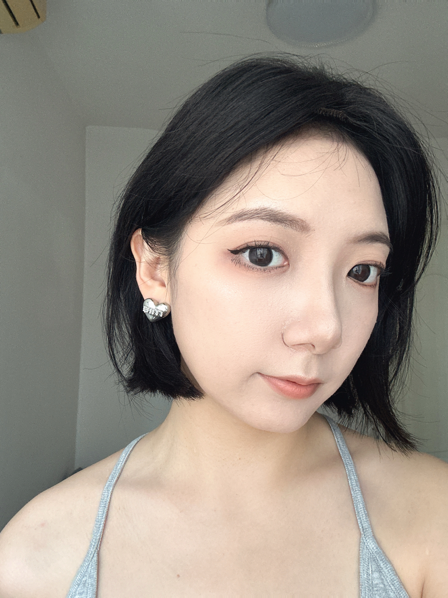 自然八字刘海增高颅顶?