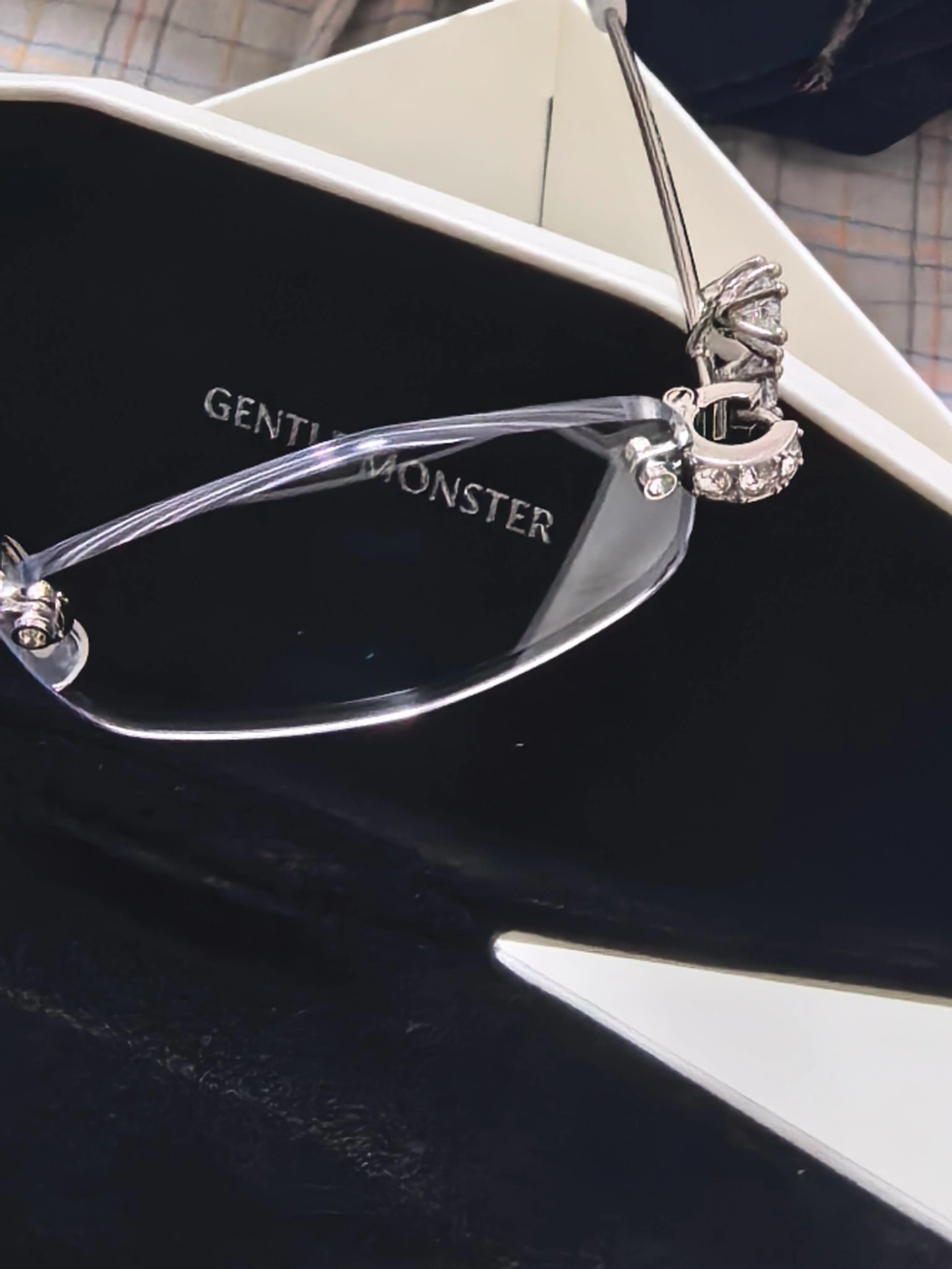 custom review-GENTLE MONSTER Металл Овал Оправы для очков Унисекс Серебряный