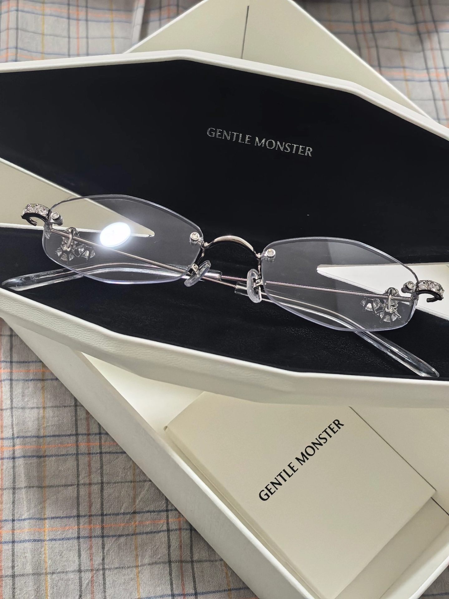 custom review-GENTLE MONSTER Металл Овал Оправы для очков Унисекс Серебряный