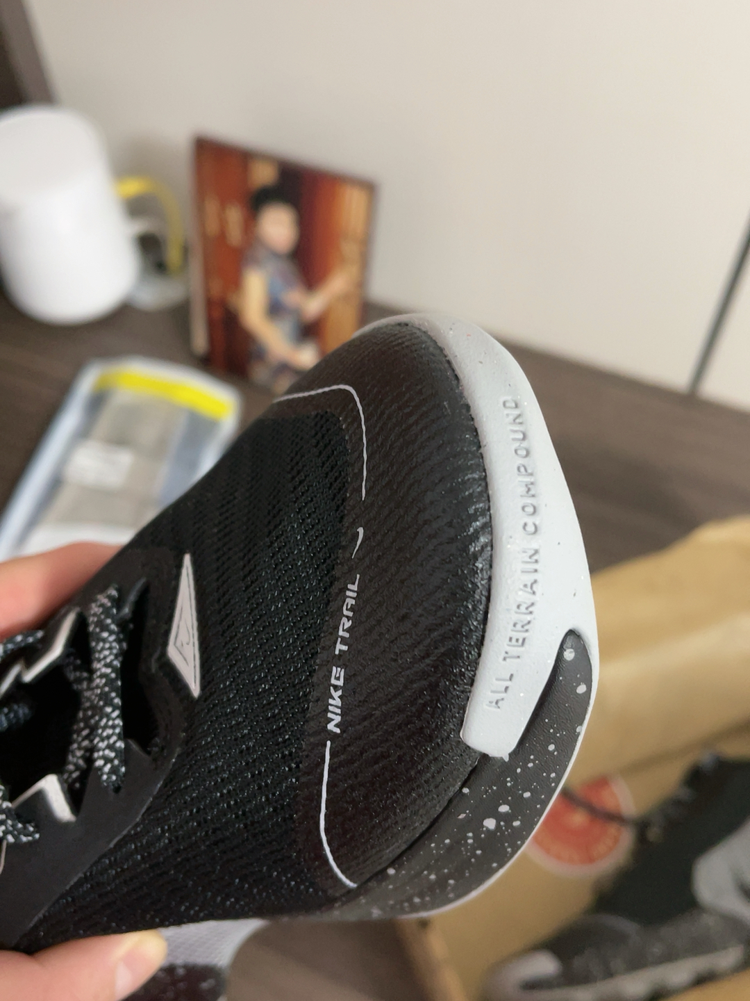 custom review-Nike Juniper Trail 3 Устойчивость к истиранию Покрытие Поддержка Низкие Кроссовки для бега по пересеченной местности Мужские Черный Серый