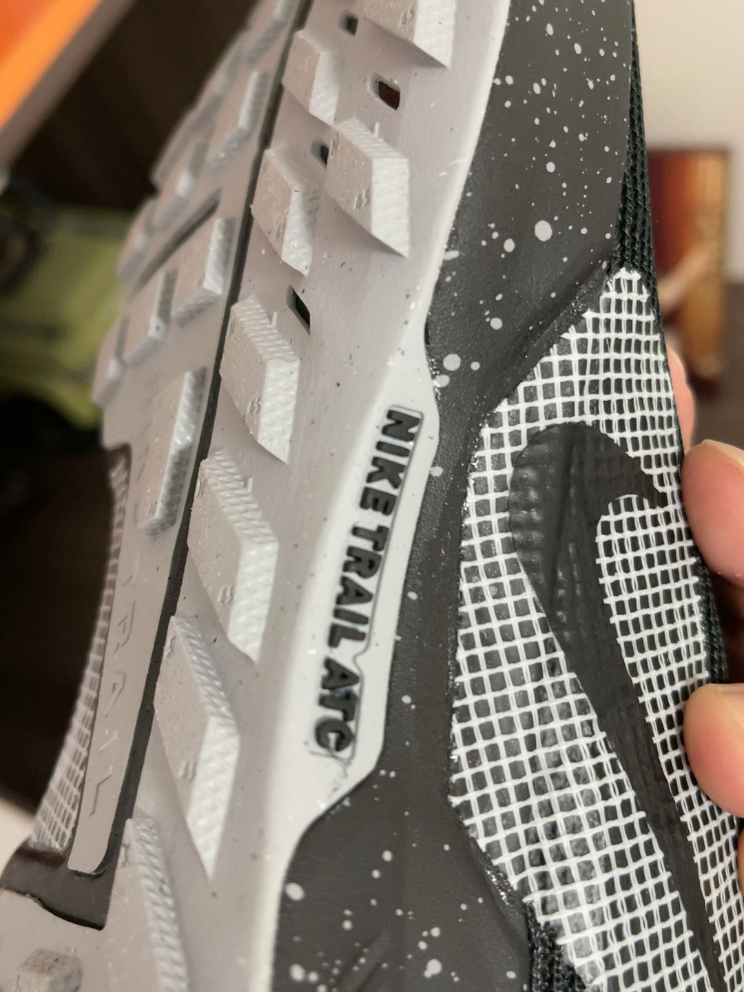 custom review-Nike Juniper Trail 3 Устойчивость к истиранию Покрытие Поддержка Низкие Кроссовки для бега по пересеченной местности Мужские Черный Серый