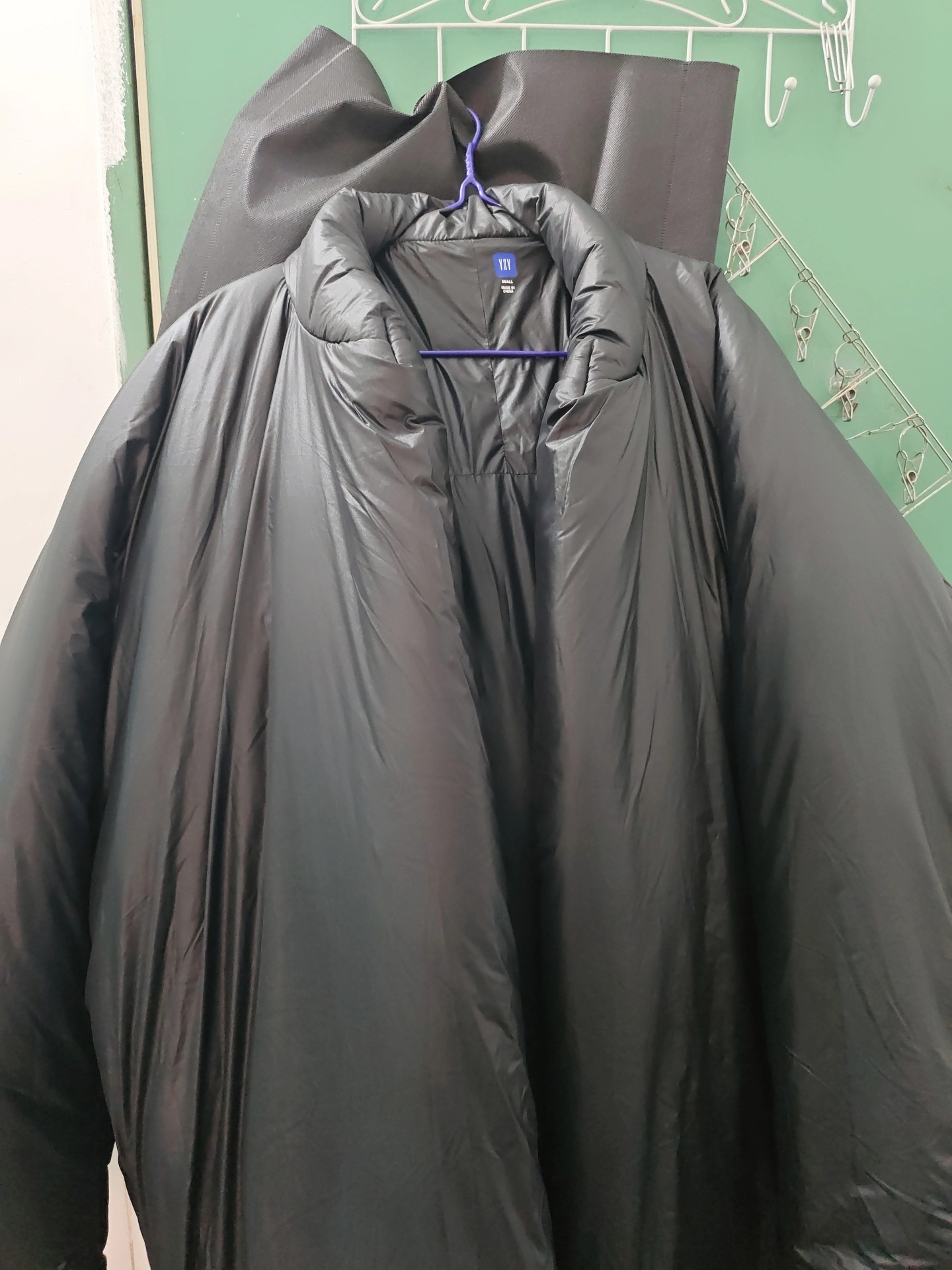 custom review-YEEZY x Gap X Balenciaga Длинный Круглый Куртка Пуховая куртка Мужской Черный