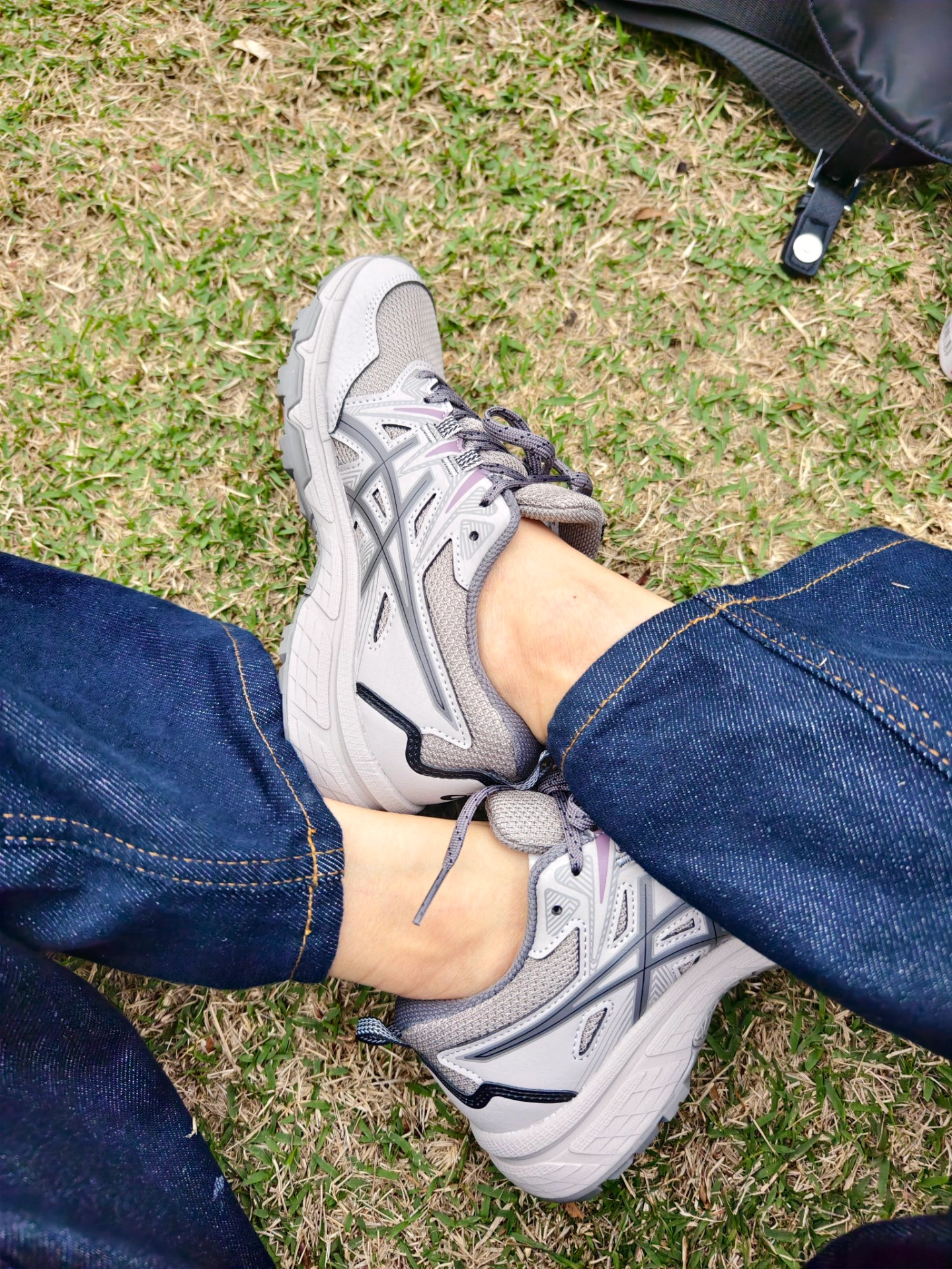 custom review-ASICS Gel Venture 8 Текстиль Синтетическая кожа Низкий верх Повседневная беговая обувь для троп городской коммутатор