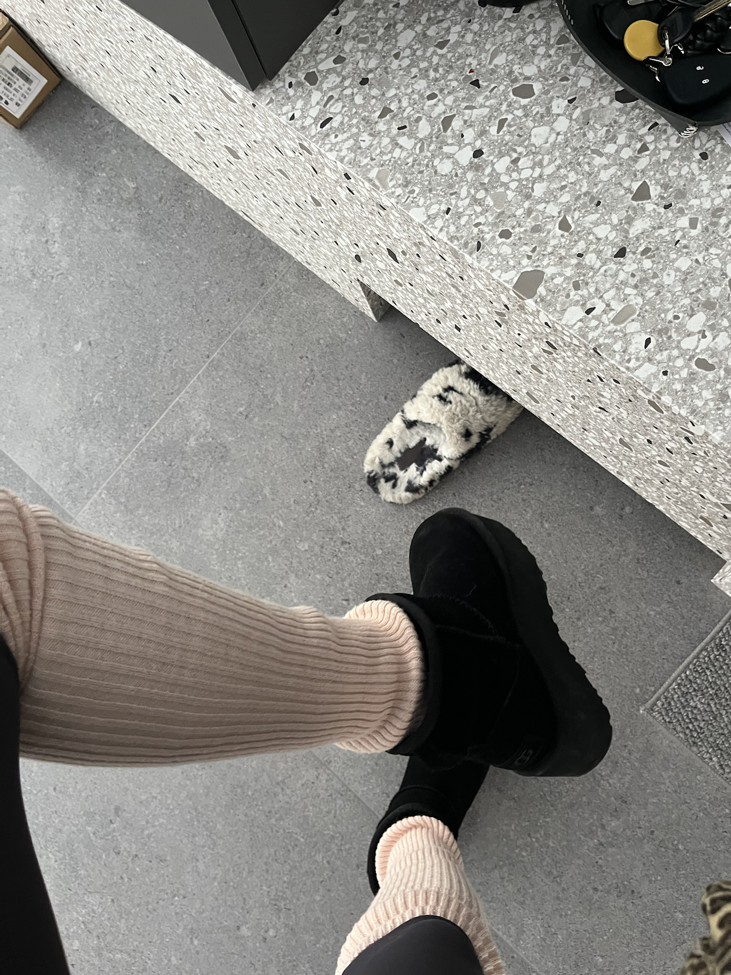 custom review-UGG Короткие Снежные Ботинки Женские Черные