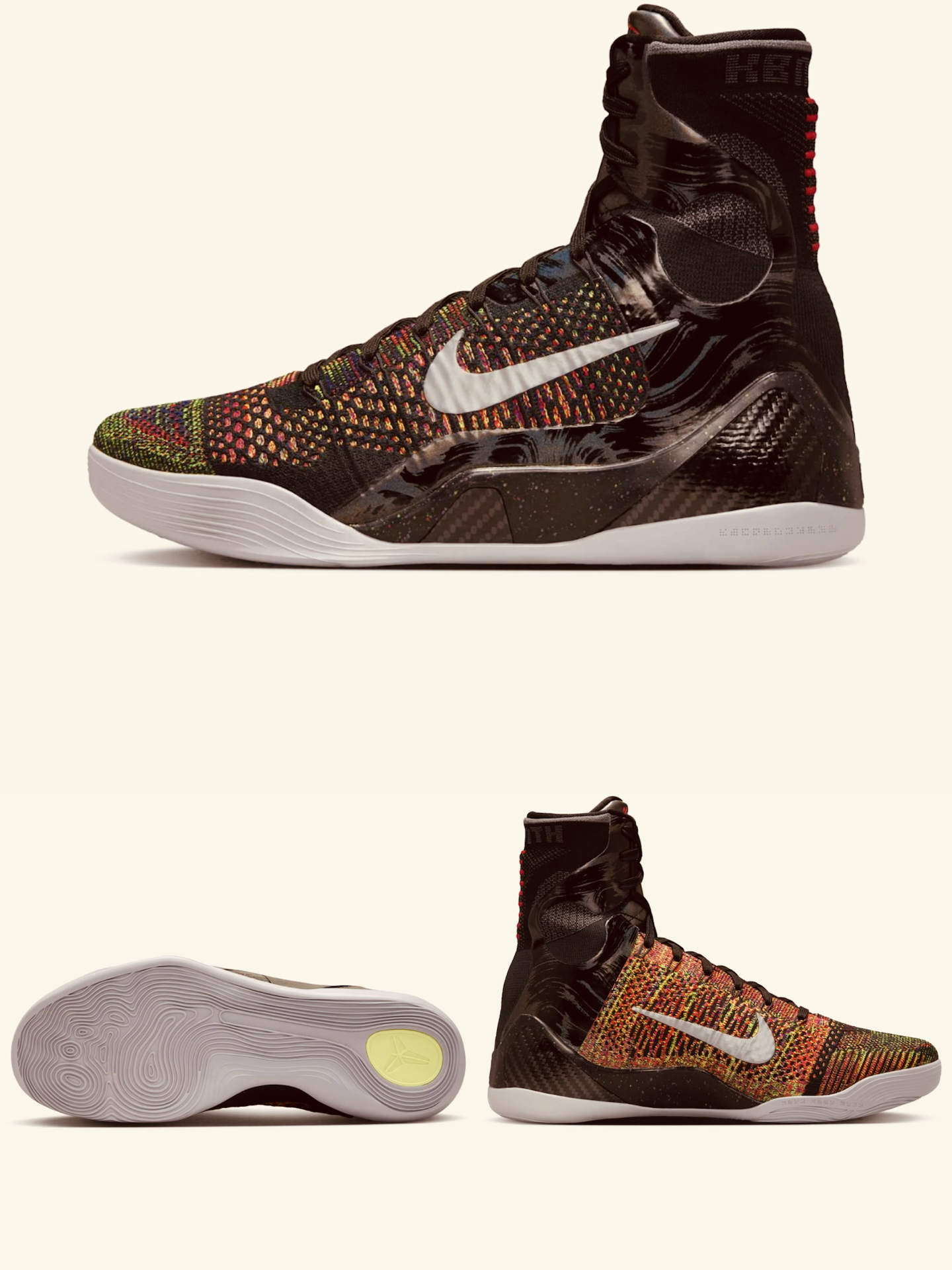 ⚠️发售预警⚠️ nike kobe 9 elite"masterpiece"‼️