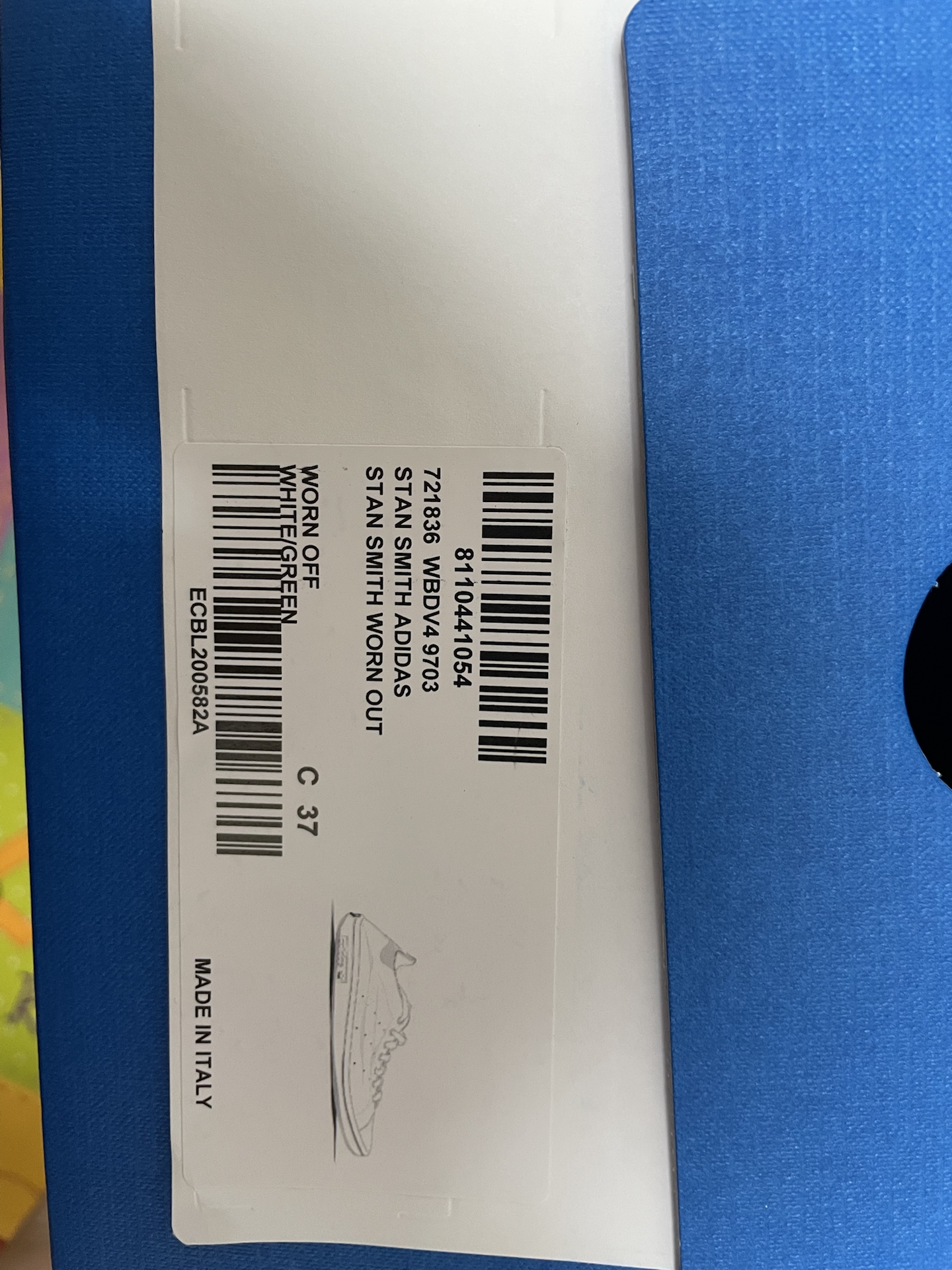 custom review-Adidas Originals x Balenciaga Stan Smith Стильные Скейтбординги Женские Белые Зеленые Потертые