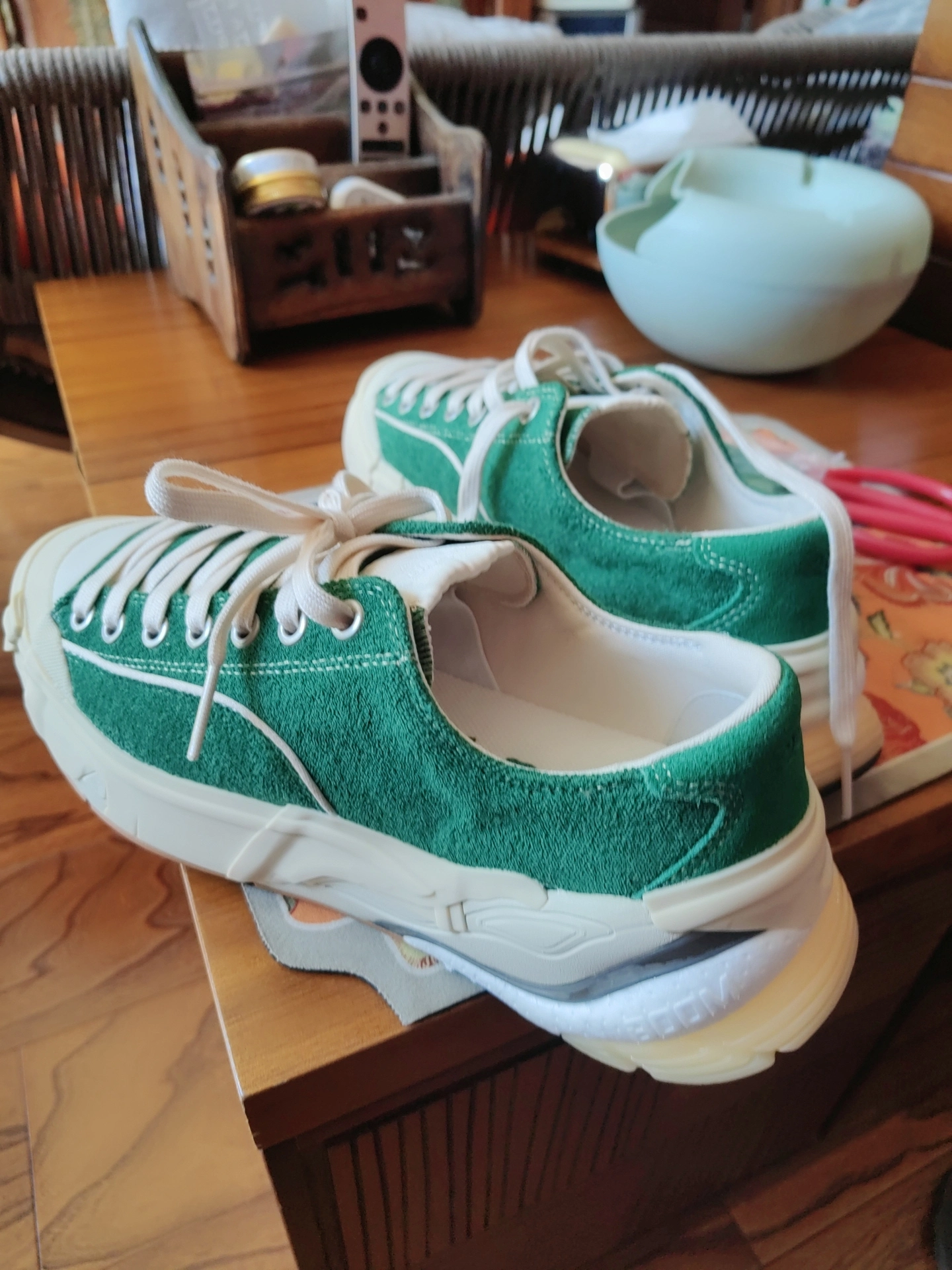 custom review-LiNing Wuji Slip-resistant Abrasion-resistant Low Top Спортивная повседневная обувь Мужская Cool Сосновый зеленый