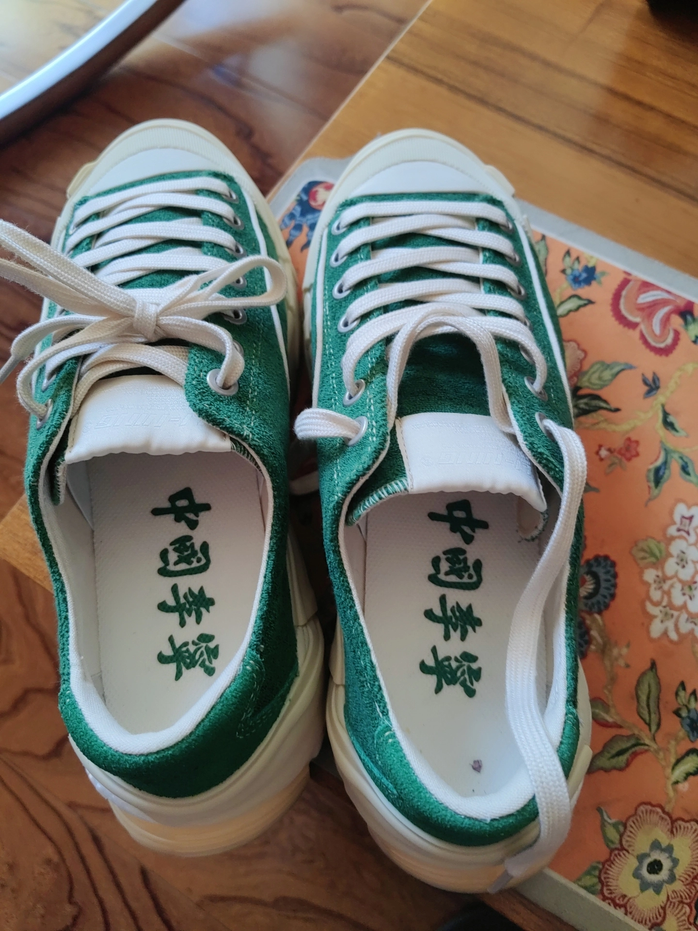 custom review-LiNing Wuji Slip-resistant Abrasion-resistant Low Top Спортивная повседневная обувь Мужская Cool Сосновый зеленый