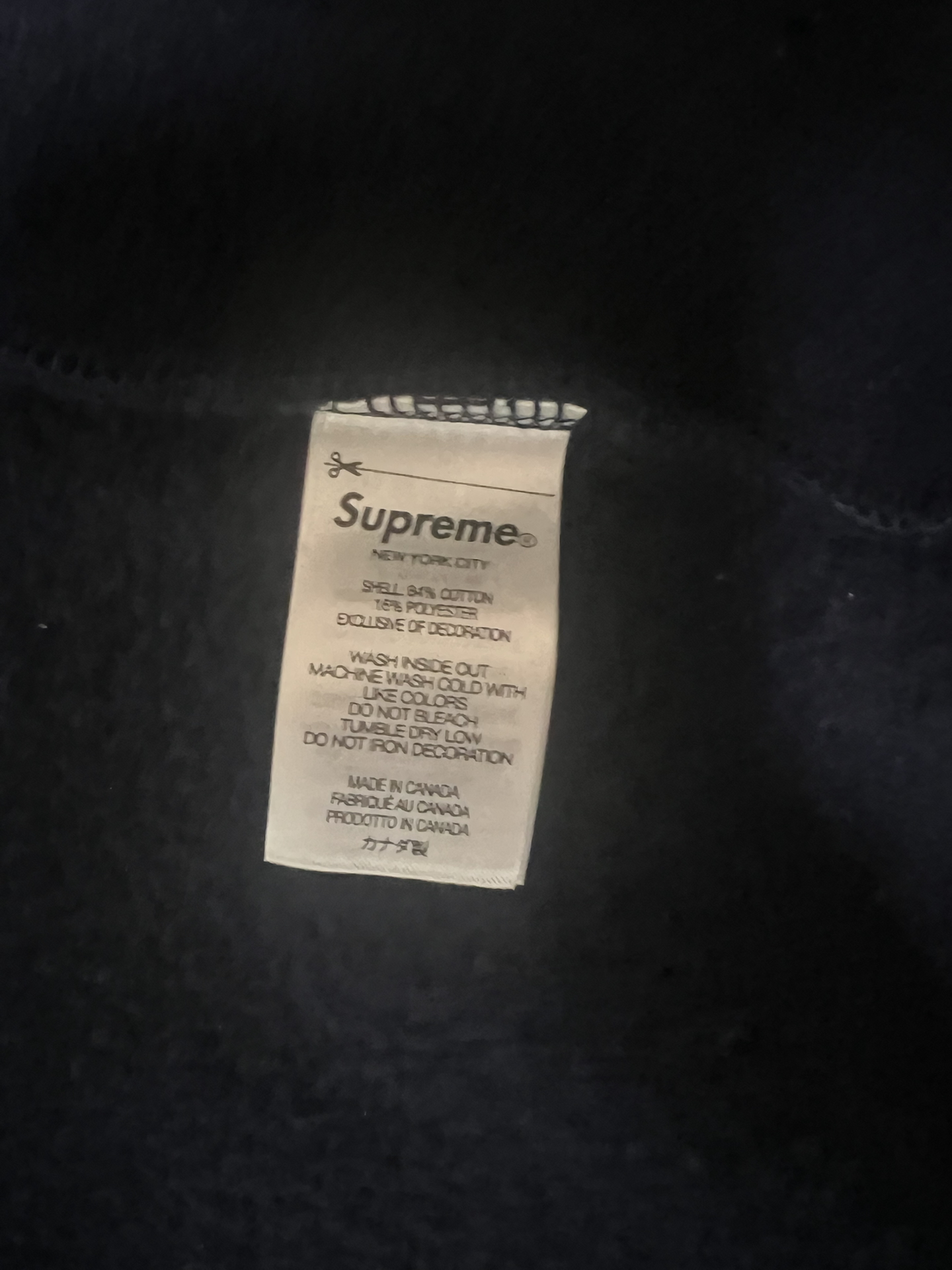 custom review-Supreme FW24 Унисекс Свитшоты