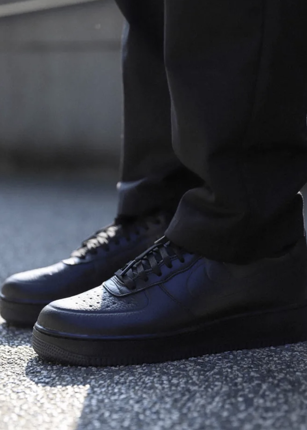 custom review-Nike Air FORCE 1 Low Топ Скейтборд Кроссовки Мужские Черные