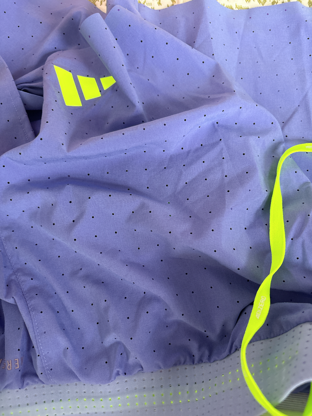 custom review-Adidas Adizero Бег Разделенные Шорты Повседневные Шорты Мужские Фиолетовые