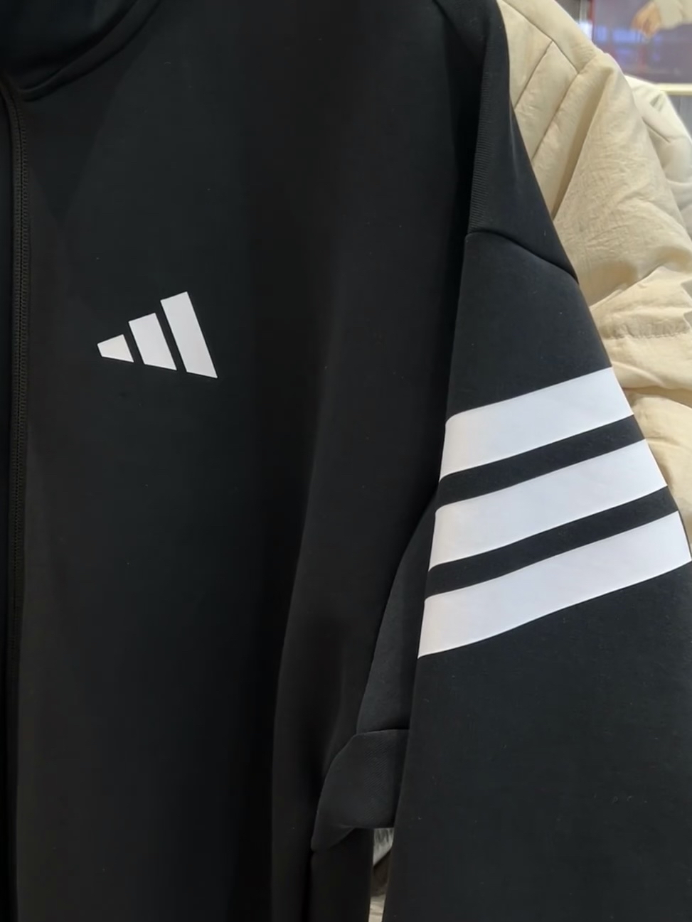 custom review-Adidas Future Icons3 Stripes Track Jacket Men's Black