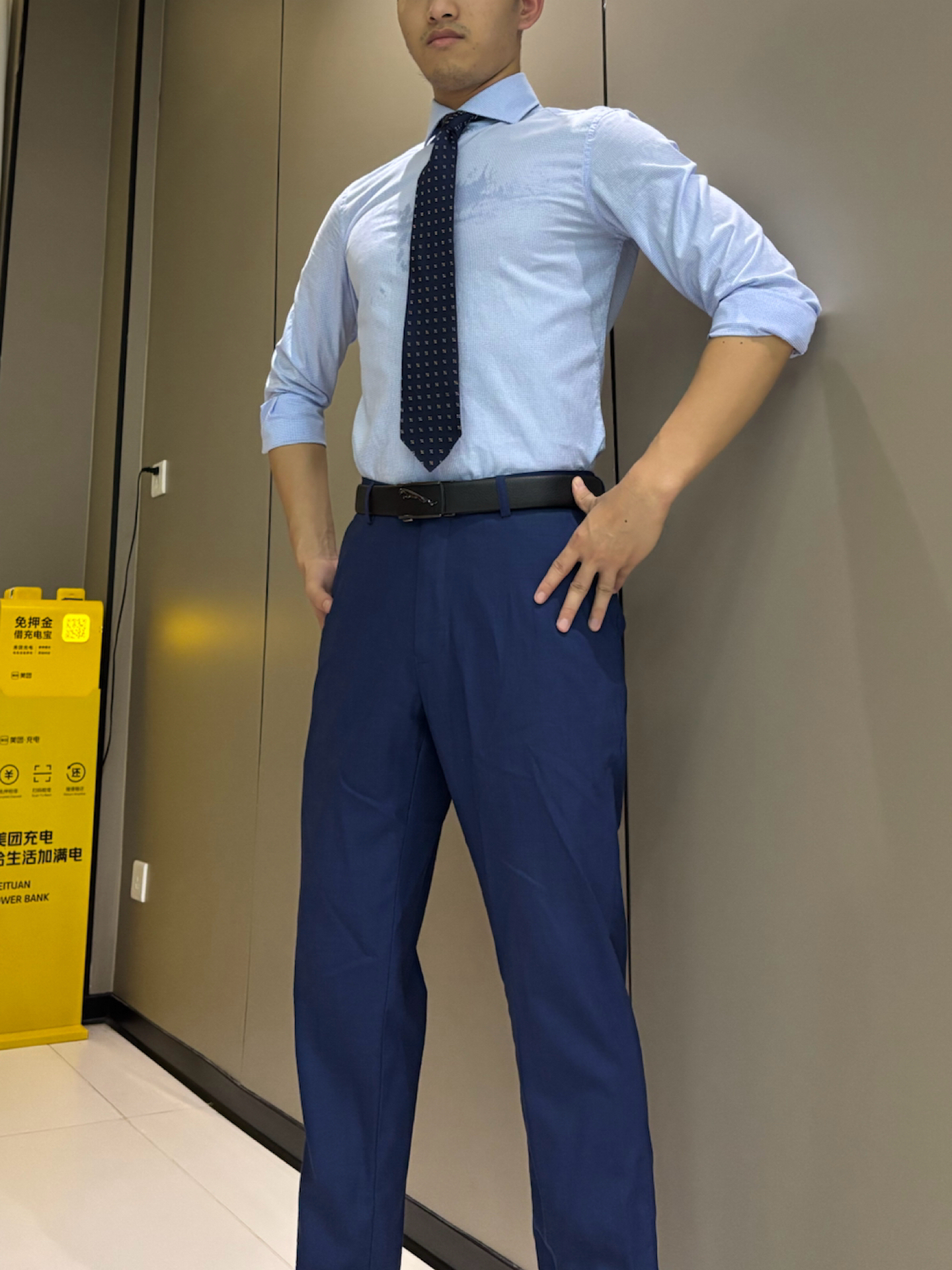 ootd i 男生的商务穿搭喜欢的皮带