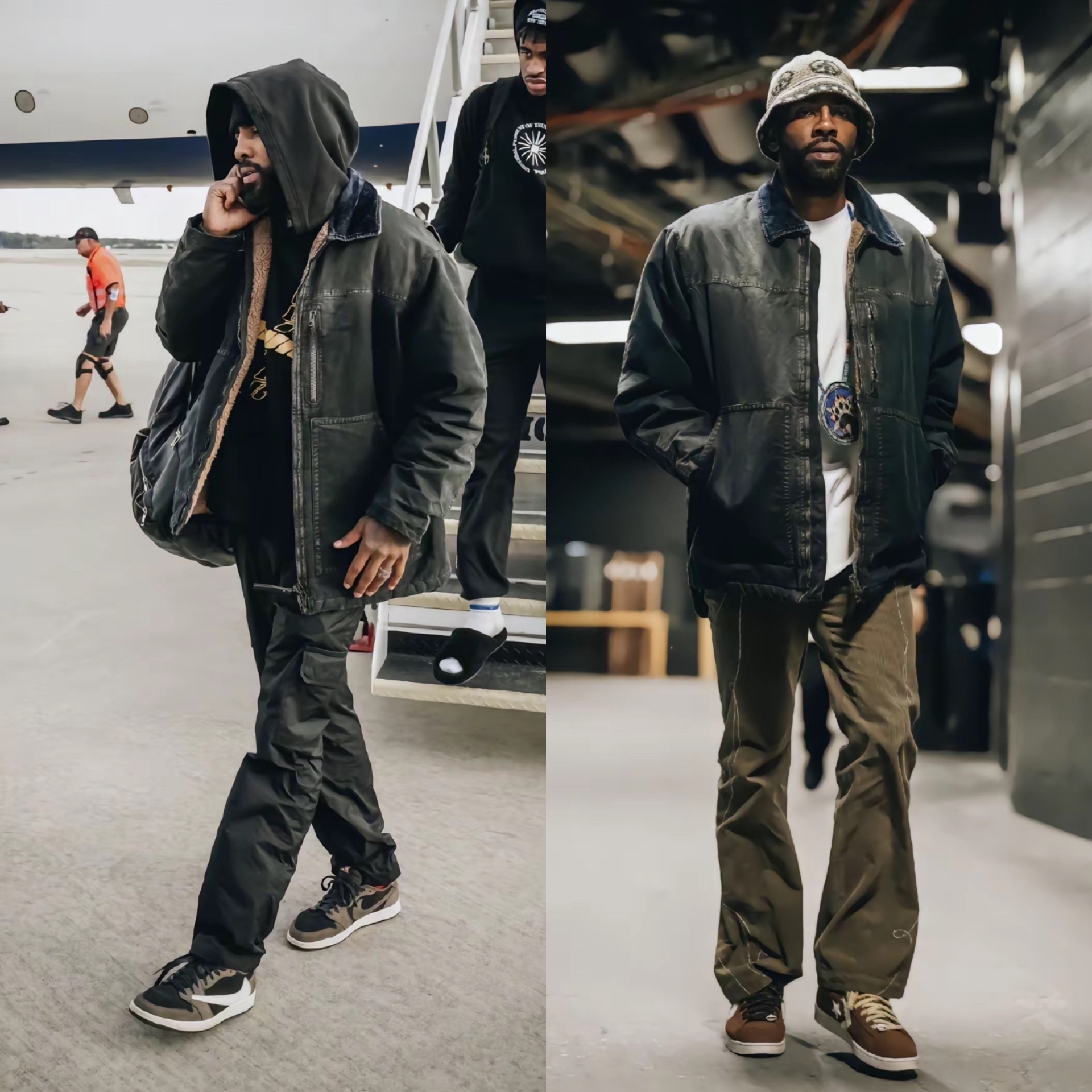 为主,人帅穿搭也帅,两件acne studios的外套帅气十足#nba球星穿搭图鉴