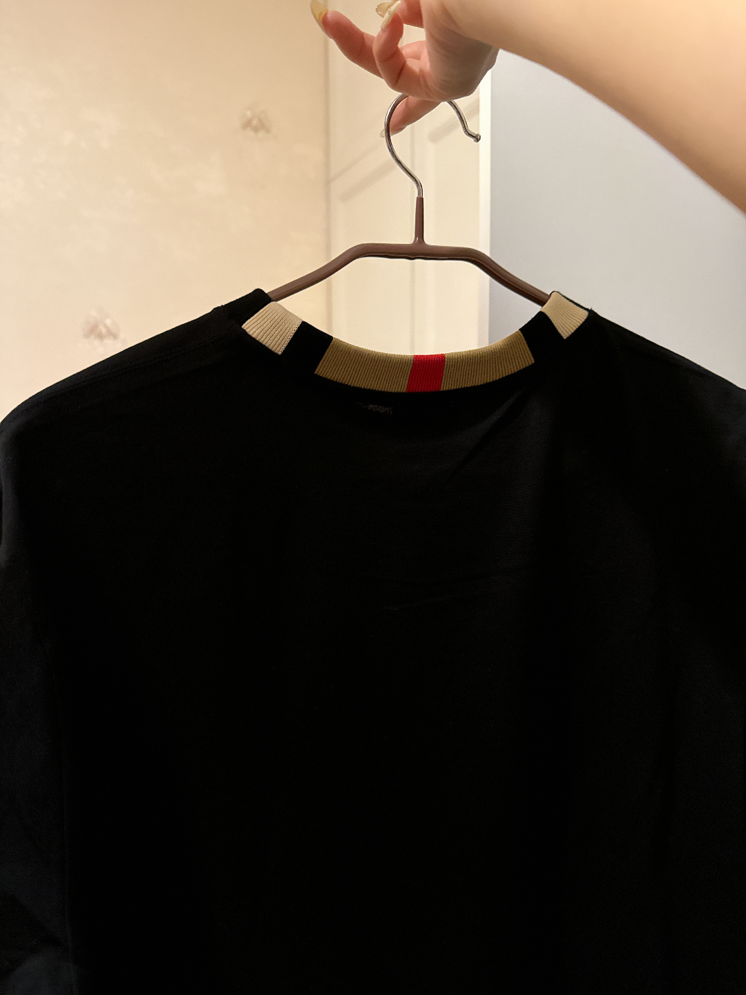 custom review-Burberry Мужские T-рубашки