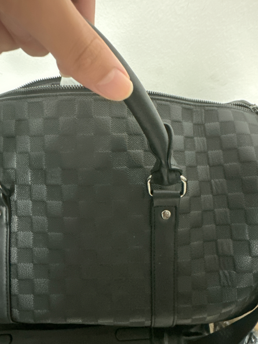 custom review-Slazenger ПУ (полиуретан) Одно плечо Сумка Большая Унисекс Черный Авокадо Зеленый Серый