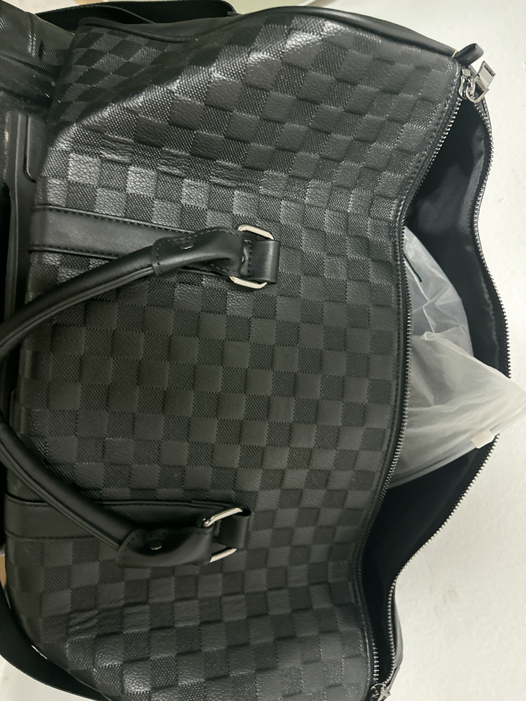 custom review-Slazenger ПУ (полиуретан) Одно плечо Сумка Большая Унисекс Черный Авокадо Зеленый Серый