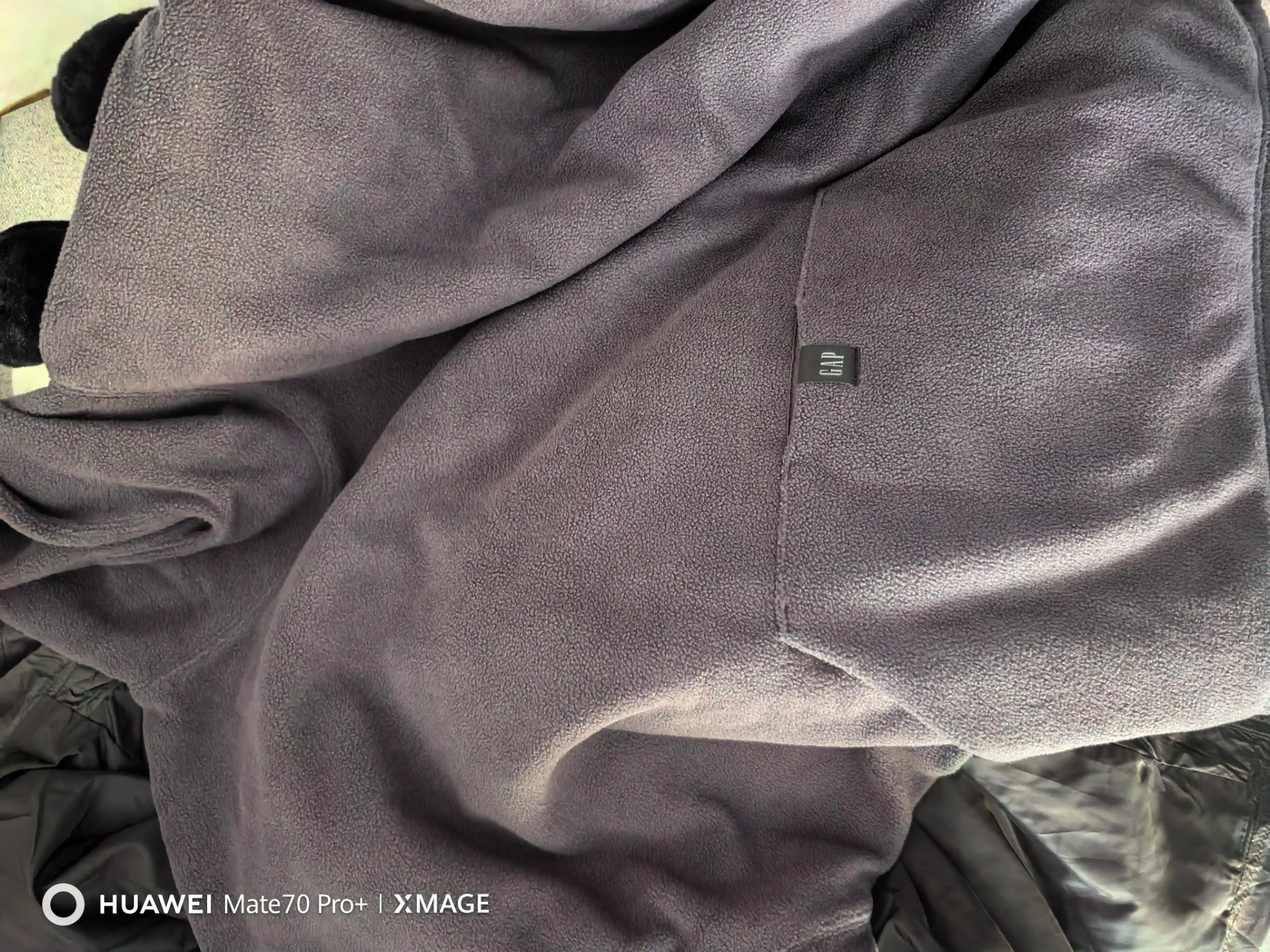 custom review-YEEZY x Gap X Balenciaga Темно-серый Polar Fleece Утепленный худи Свитшот Унисекс Темно-серый