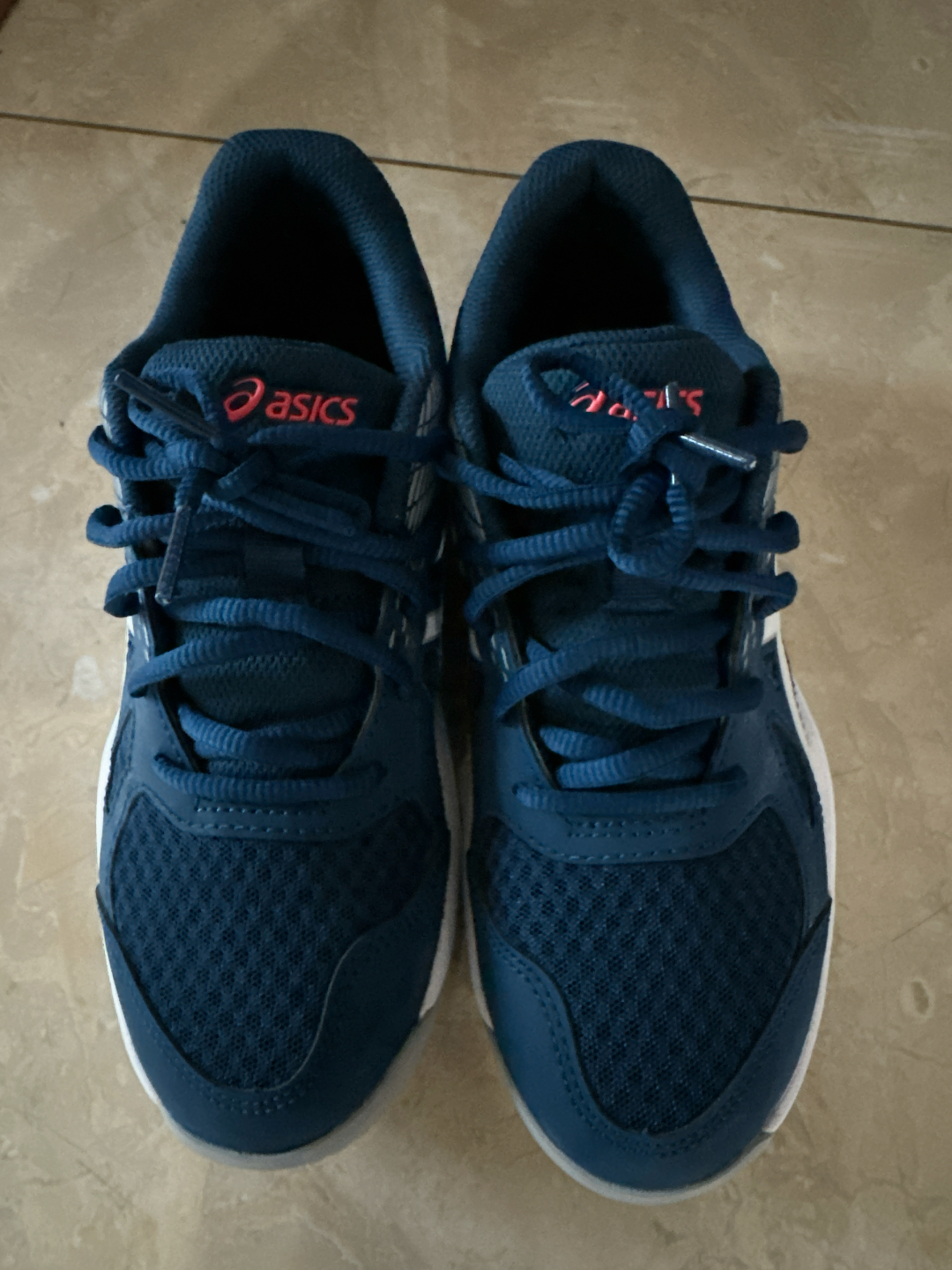 custom review-Asics Гель UPCOURT 6 Устойчивый к истиранию Низкий Топ Детские Кроссовки для Тренировок Синий Подростки