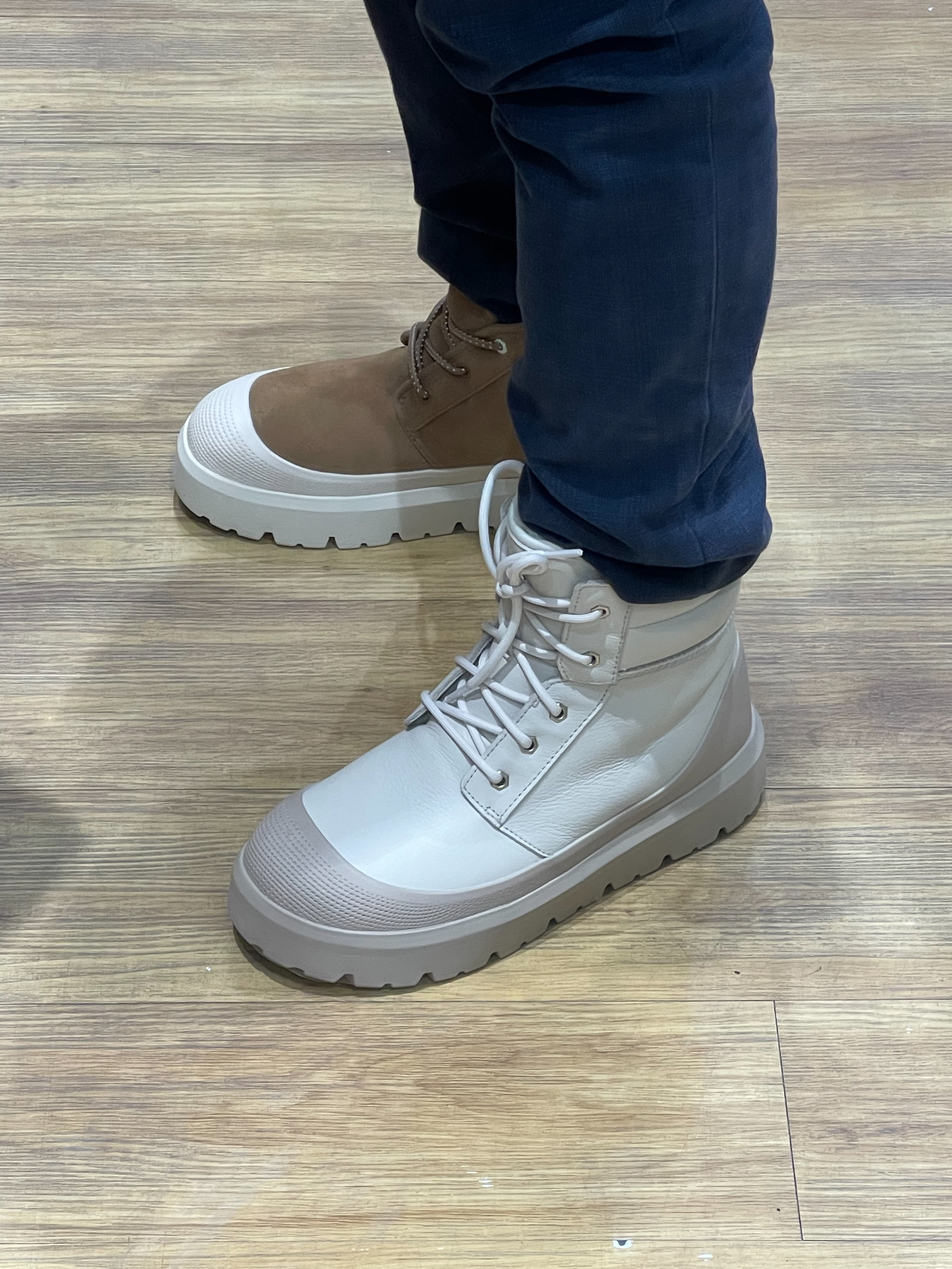 ugg 厚底高帮雪地靴