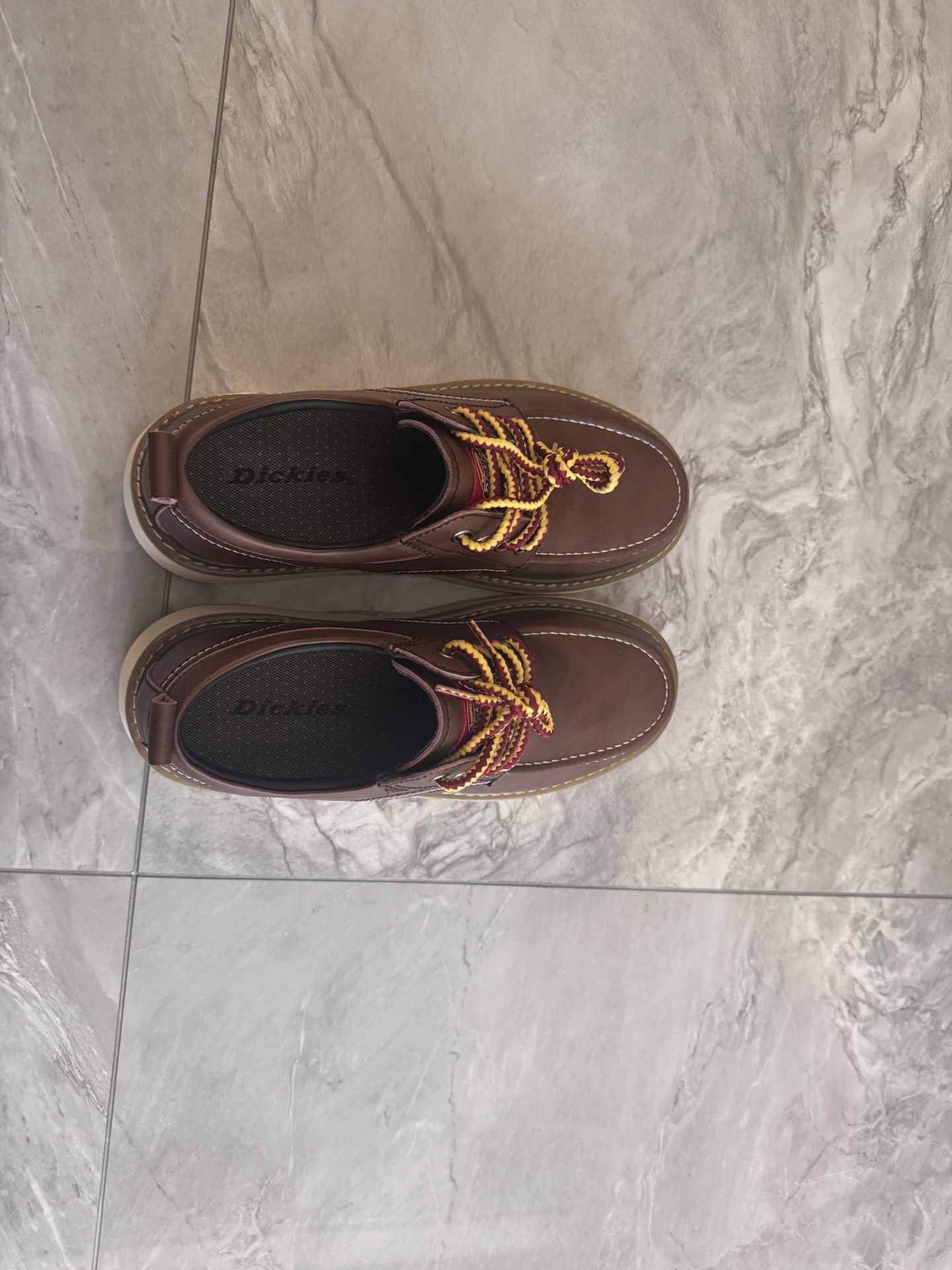 custom review-Dickies Рабочие ботинки Мужские Темно-коричневые