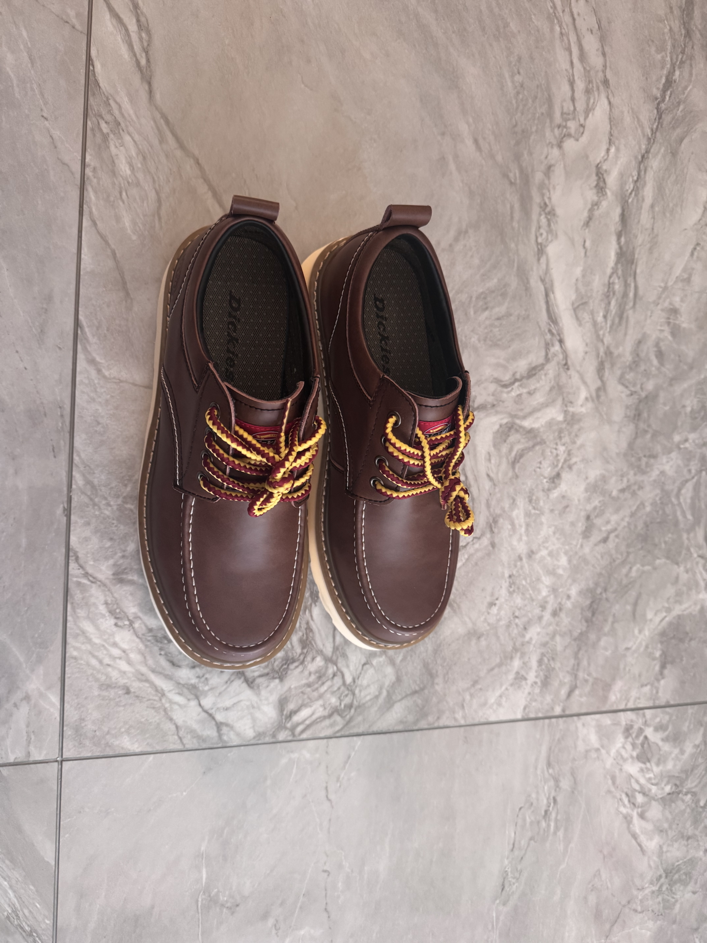 custom review-Dickies Рабочие ботинки Мужские Темно-коричневые