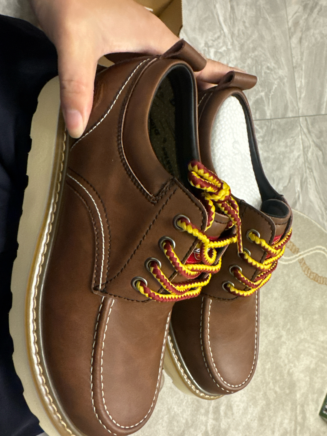 custom review-Dickies Рабочие ботинки Мужские Темно-коричневые