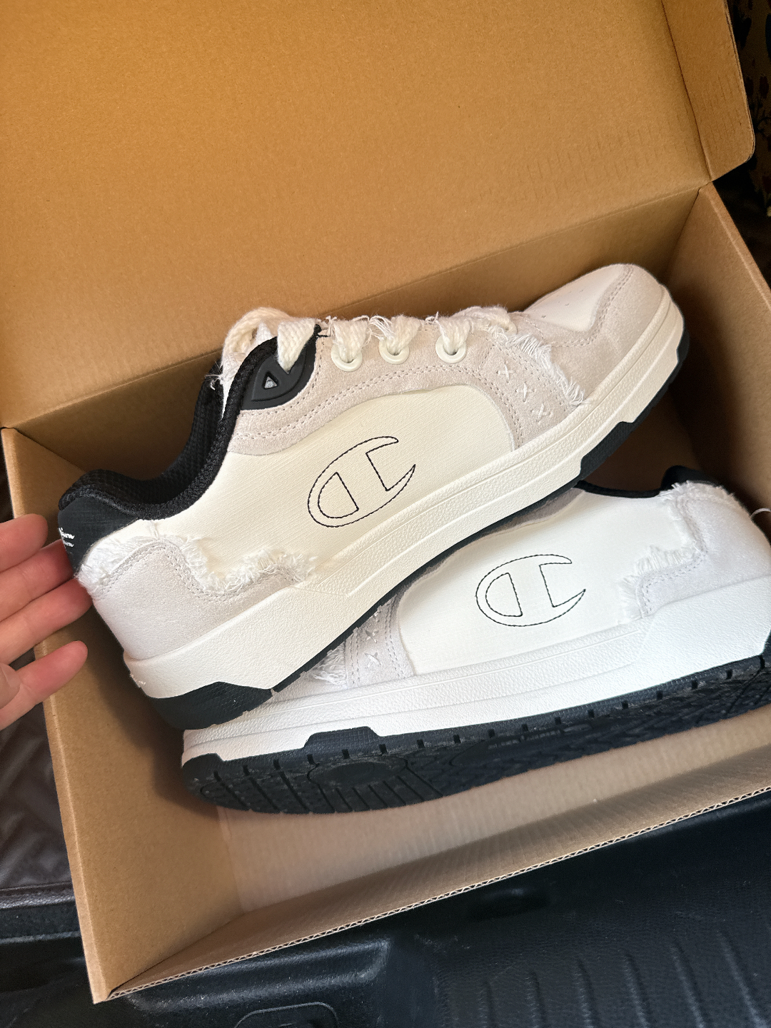 custom review-Champion Street Skater 1 Low Топ Скейтборд Кроссовки Унисекс Черный Белый