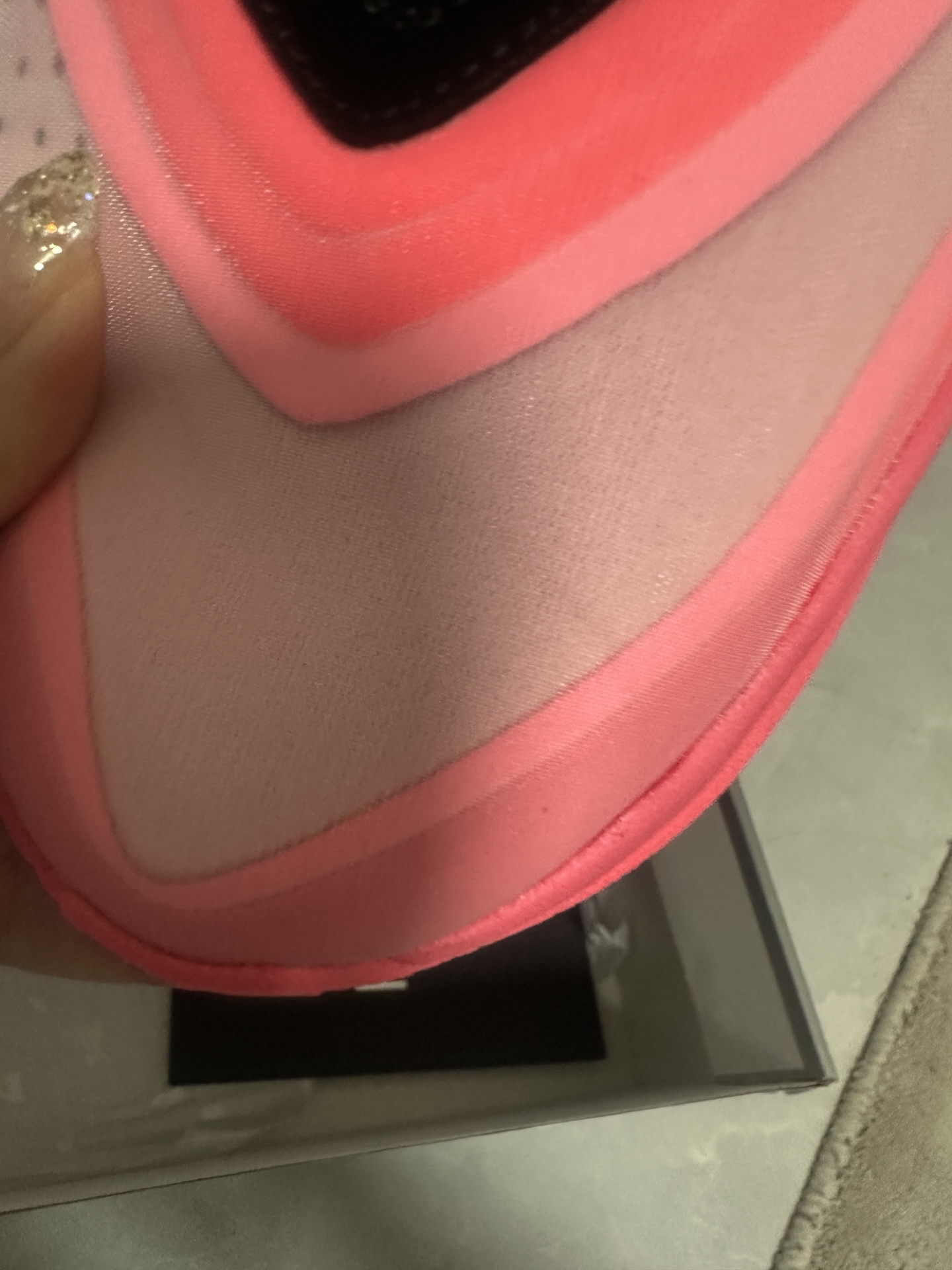 custom review-Nike A'One Slip Устойчивый к истиранию Низкий Топ Баскетбольные кроссовки Женские Розовый Черный