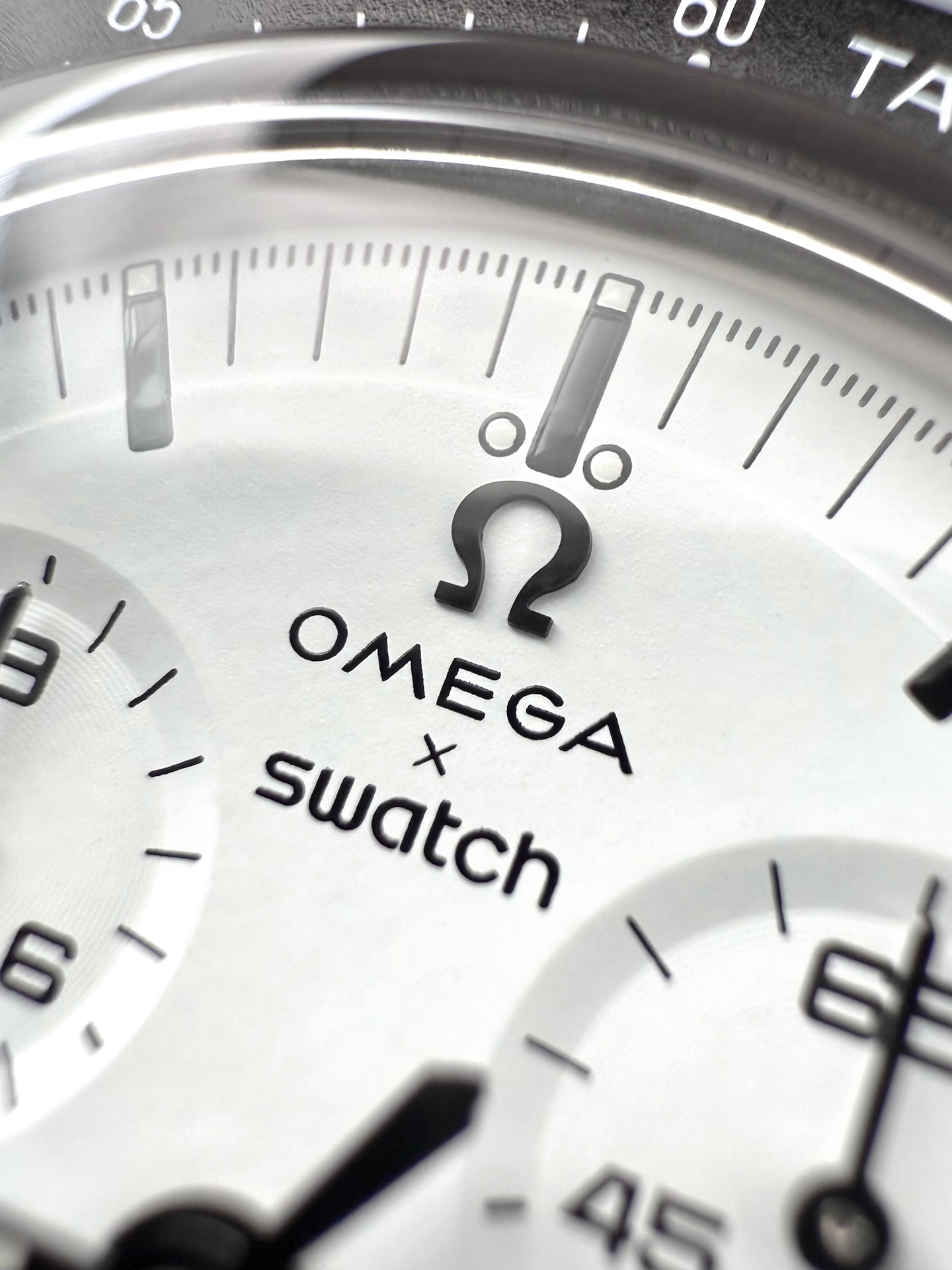 custom review-OMEGA Swatch Quartz Механизм 30 м Водонепроницаемость Унисекс Часы 42 мм Белый Циферблат Резина Биокерамика Шнуровка