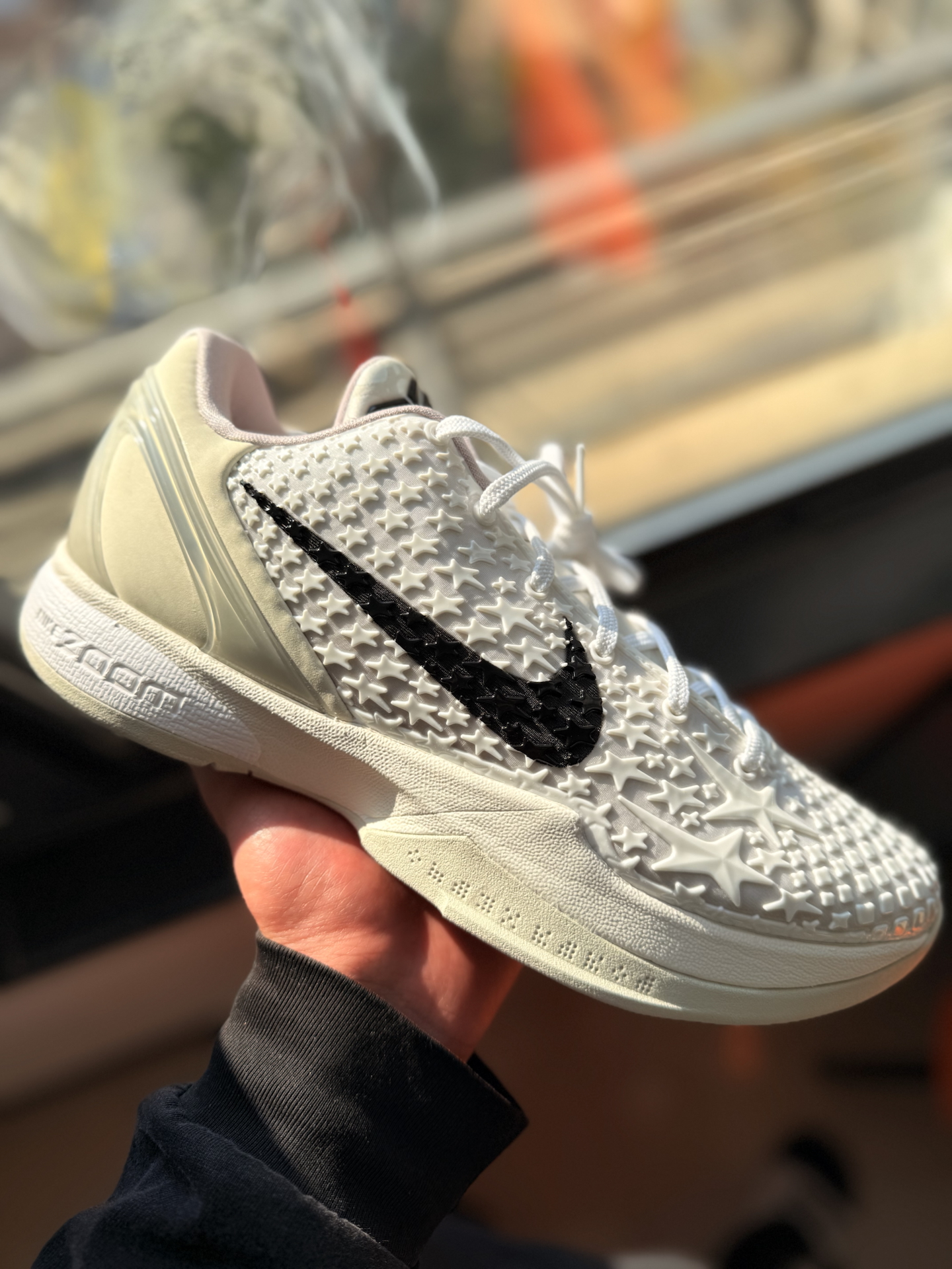 nike篮球鞋 科比6 白色