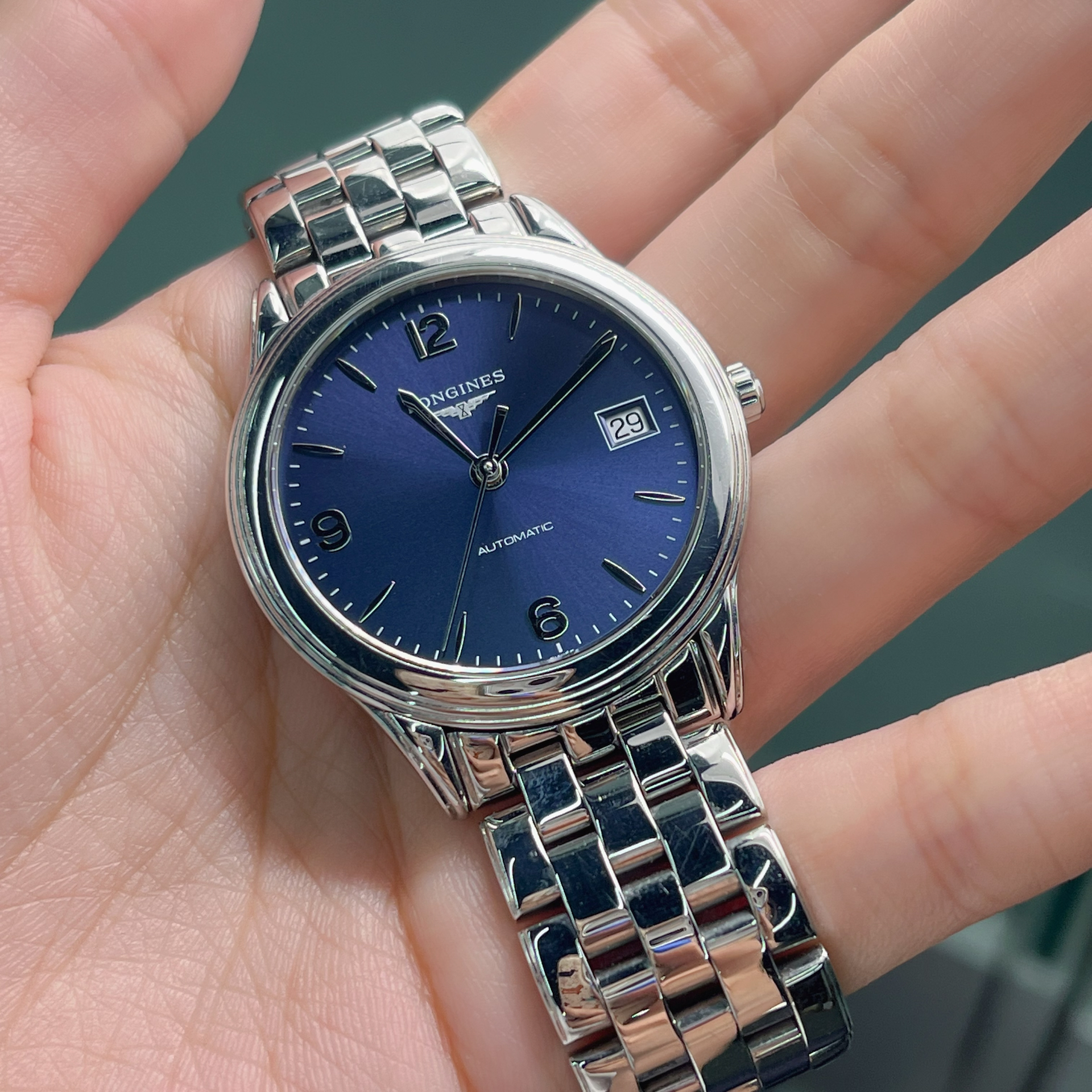 浪琴军旗系列,原图直出,大家看看这质感👍