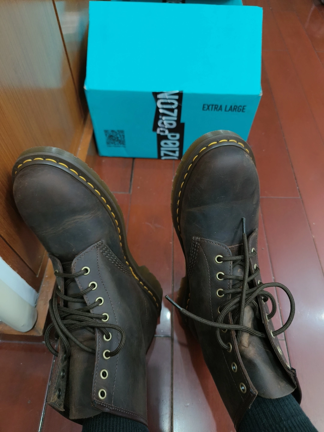 custom review-Dr.Martens 1460 Короткий Мартин Ботинок Унисекс Коричневый