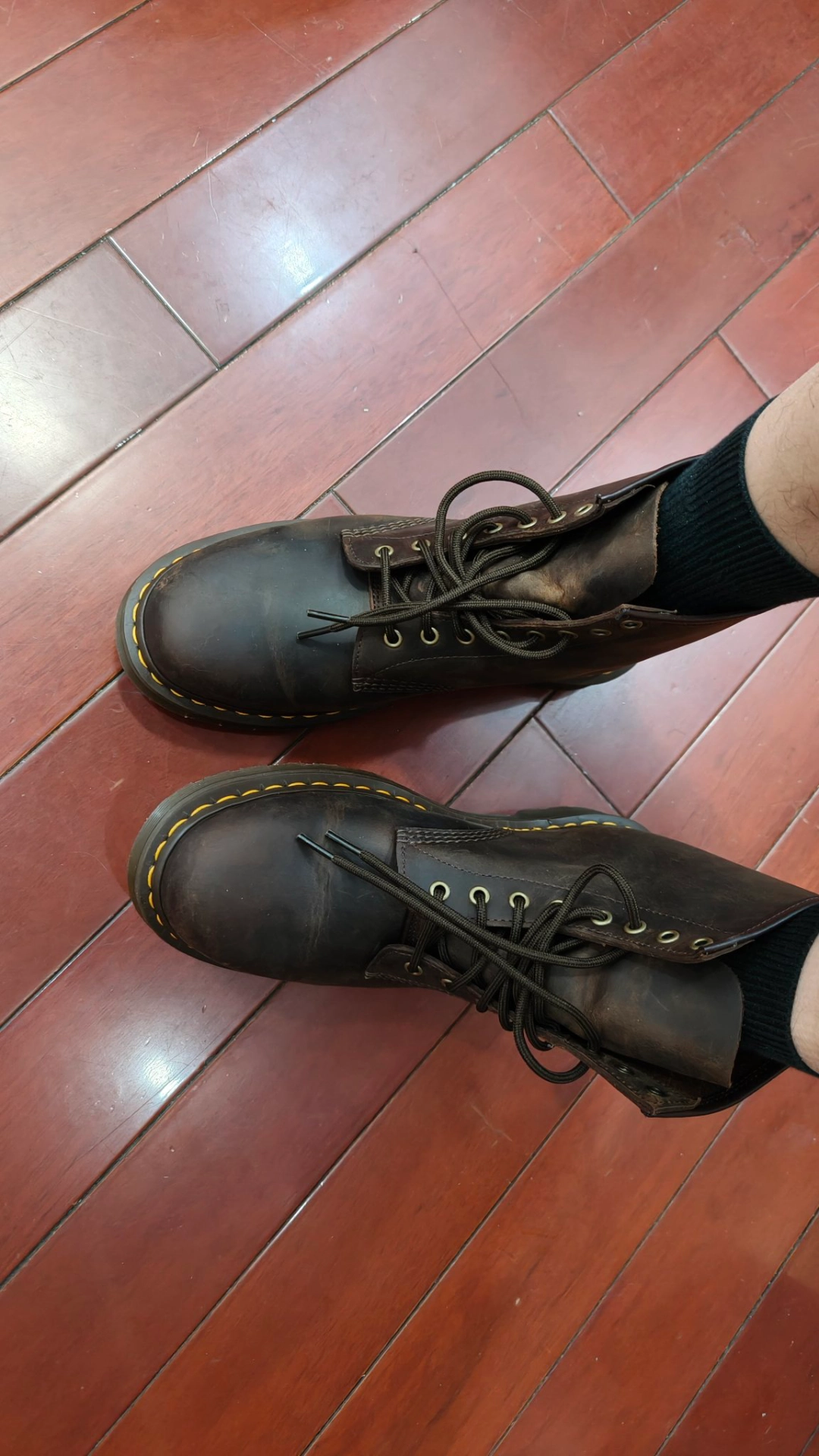 custom review-Dr.Martens 1460 Короткий Мартин Ботинок Унисекс Коричневый