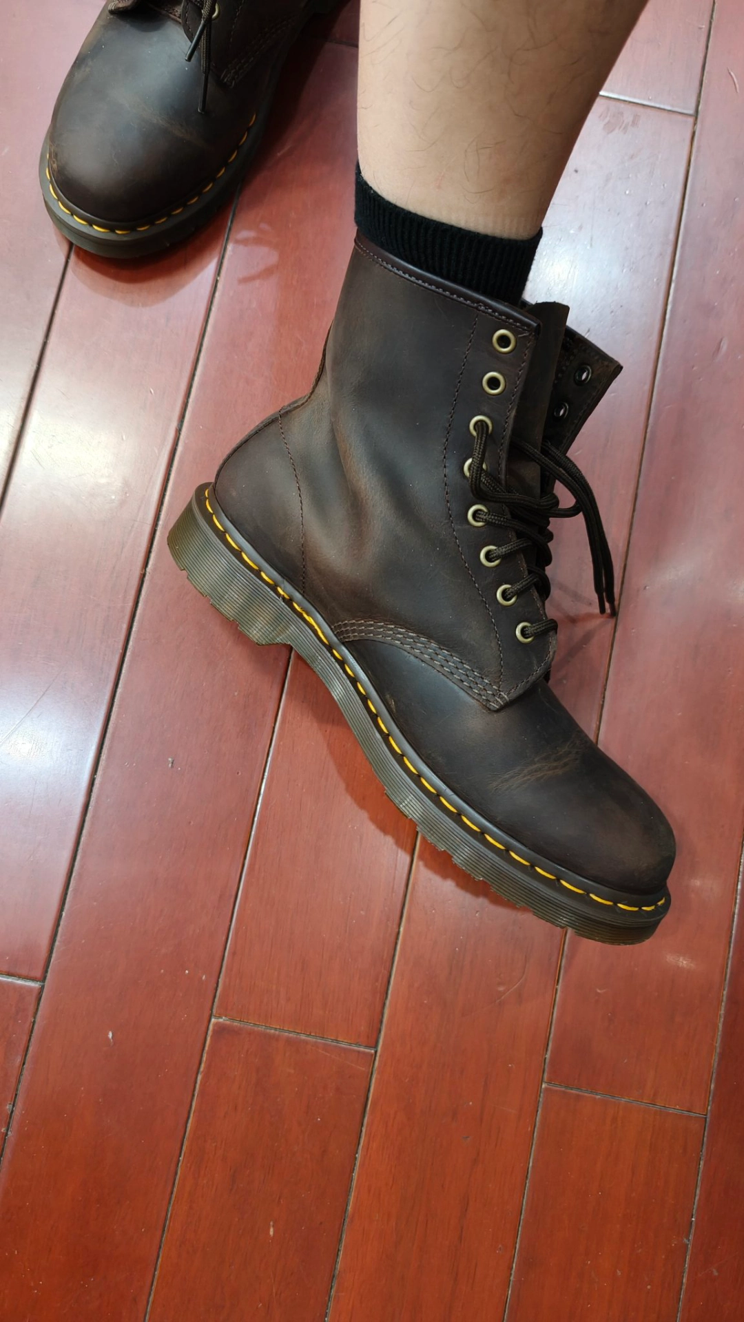 custom review-Dr.Martens 1460 Короткий Мартин Ботинок Унисекс Коричневый
