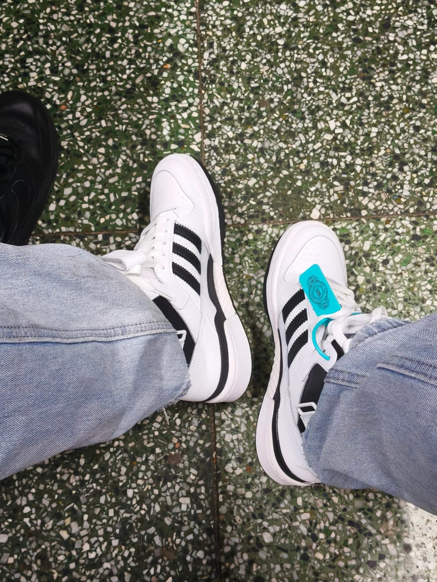 custom review-Adidas Originals Forum Mid Топ Скейтборд Кроссовки Унисекс Белый Черный