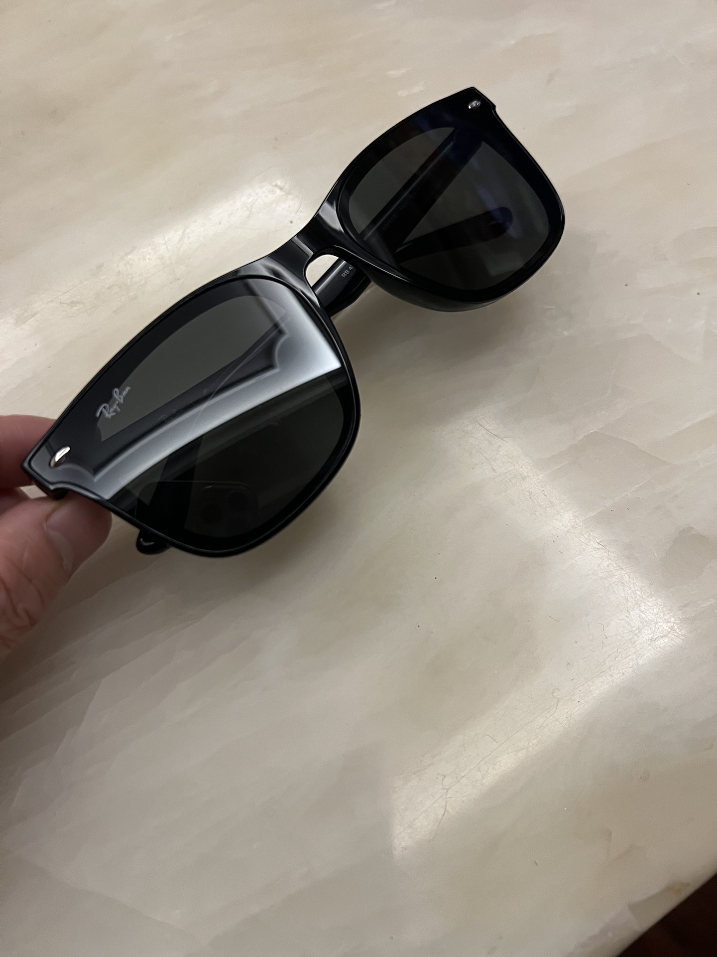 custom review-RayBan Пластиковая оправа Квадратные Солнцезащитные очки Унисекс