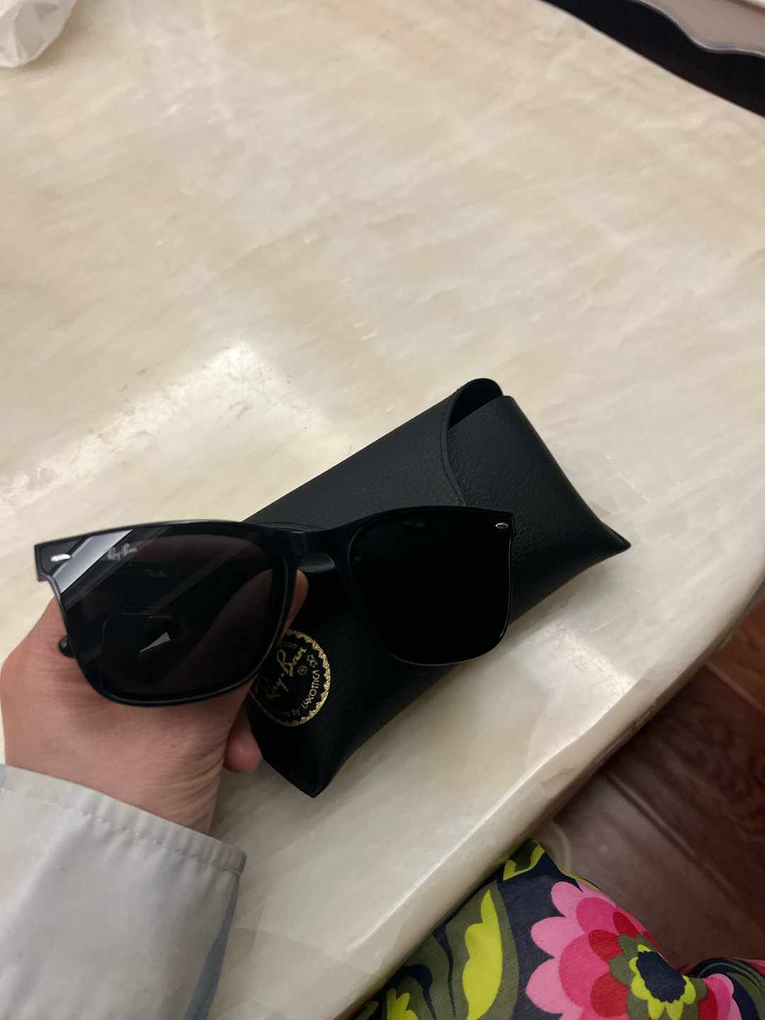 custom review-RayBan Пластиковая оправа Квадратные Солнцезащитные очки Унисекс